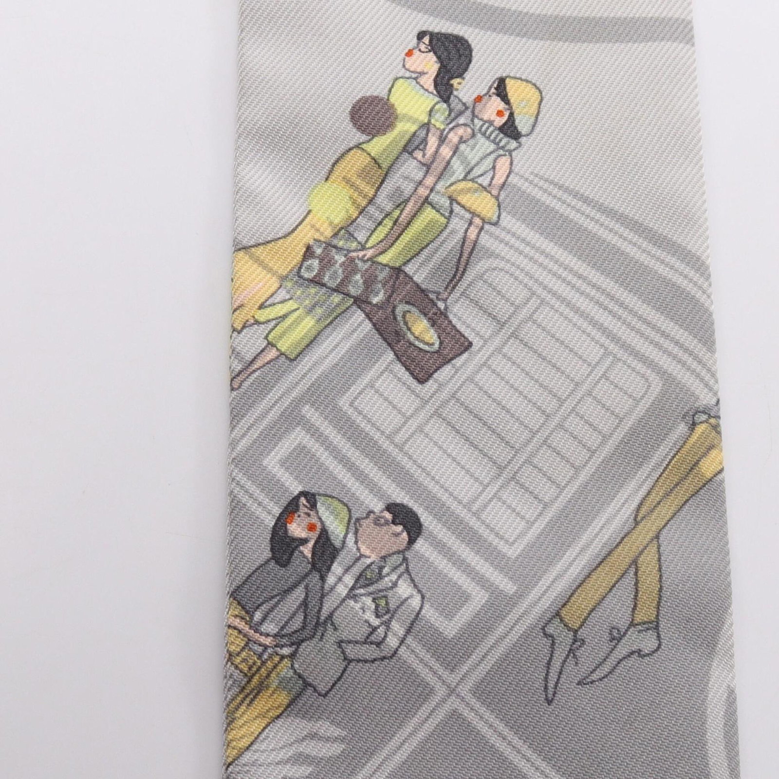 Silk Hermes Scarf - 7