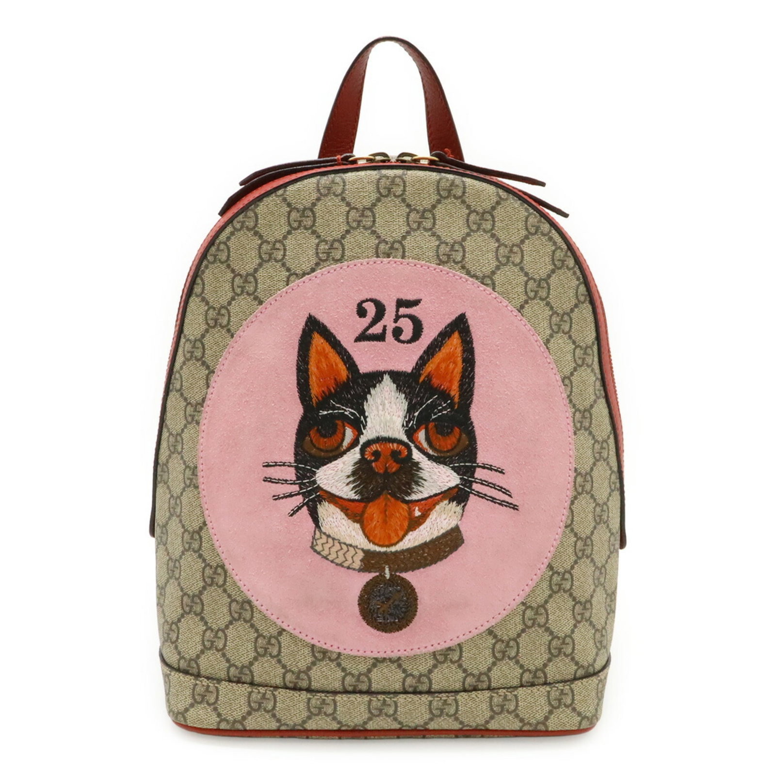 Backpack Supreme Gucci Gg: Backpack Supreme Gucci Gg The Gucci Supreme Backpack boasts a unique combination of beige, green, and pink hues, showcasing the iconic GG Supreme pattern. Made from high-quality materials, this