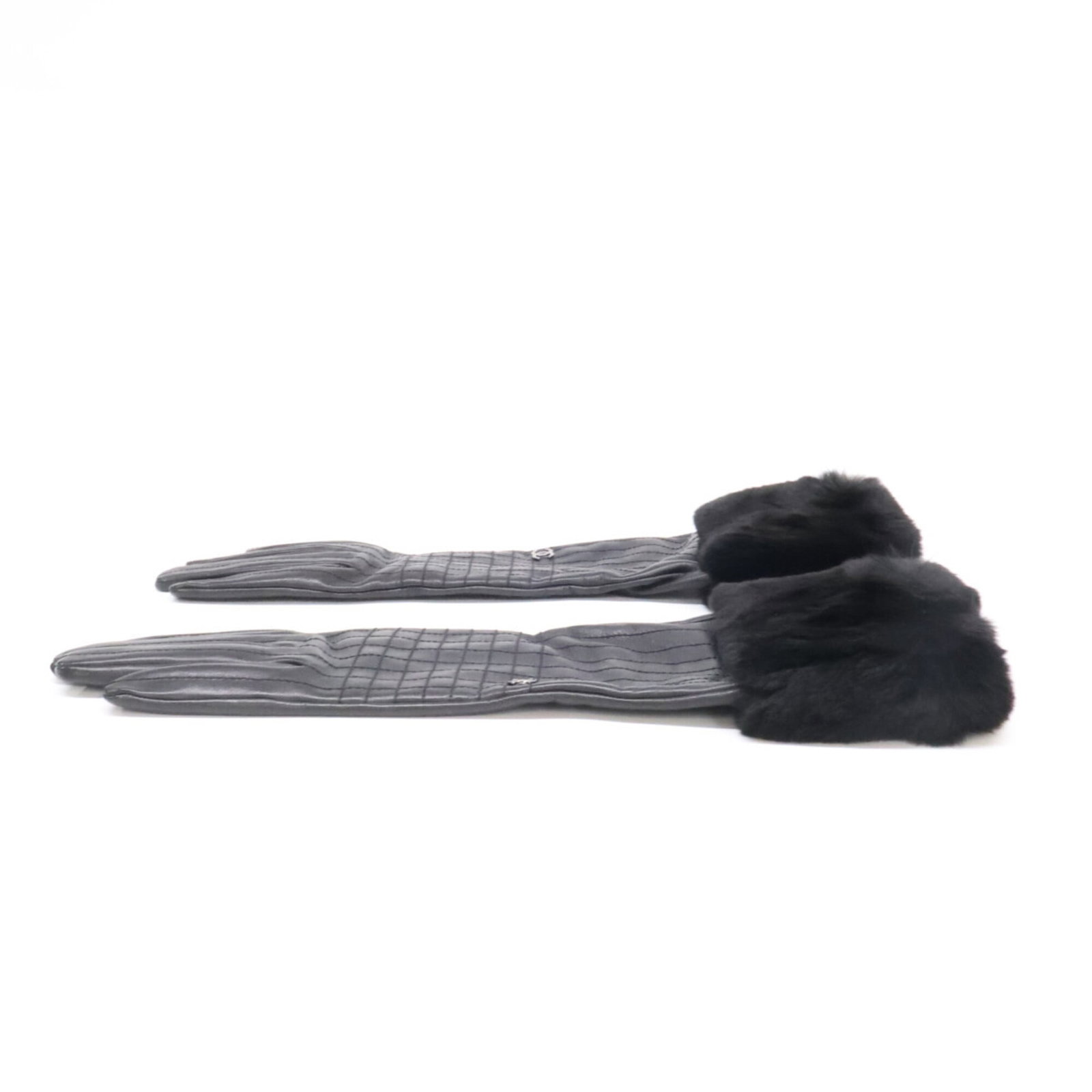 Gloves Warm Leather Chanel - 4