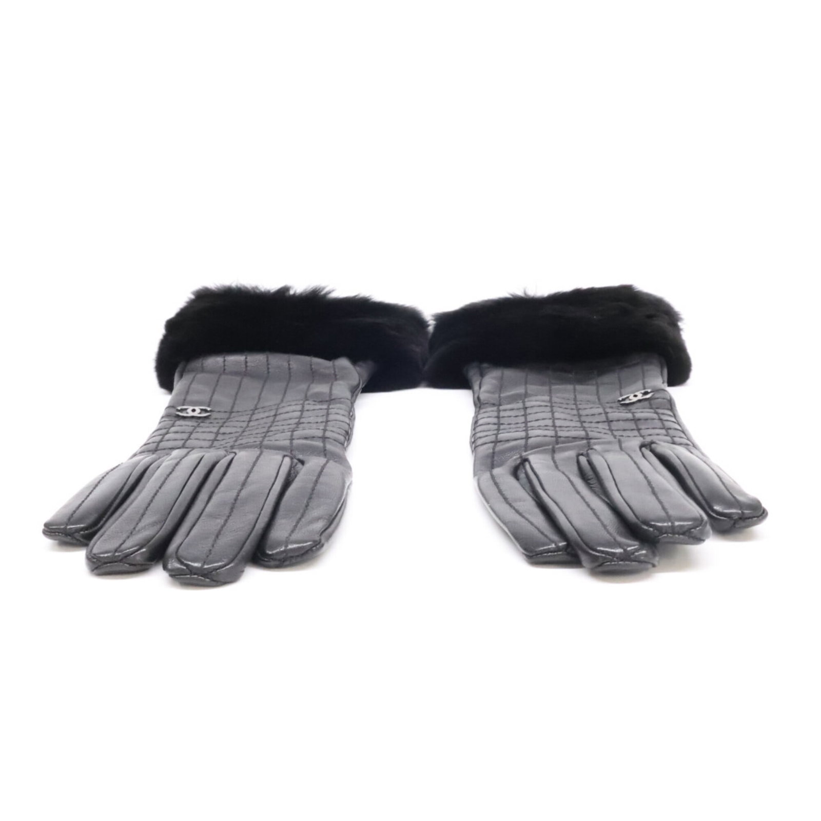Gloves Warm Leather Chanel - 5
