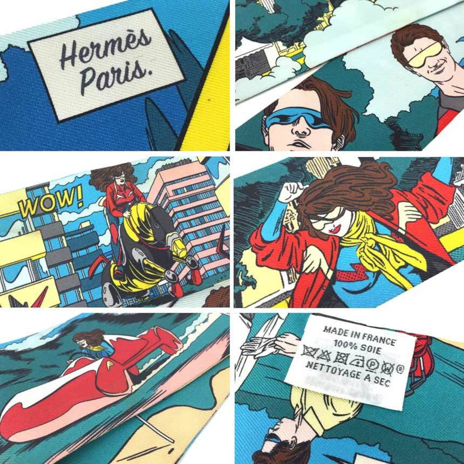 Silk Hermes Scarf - 3