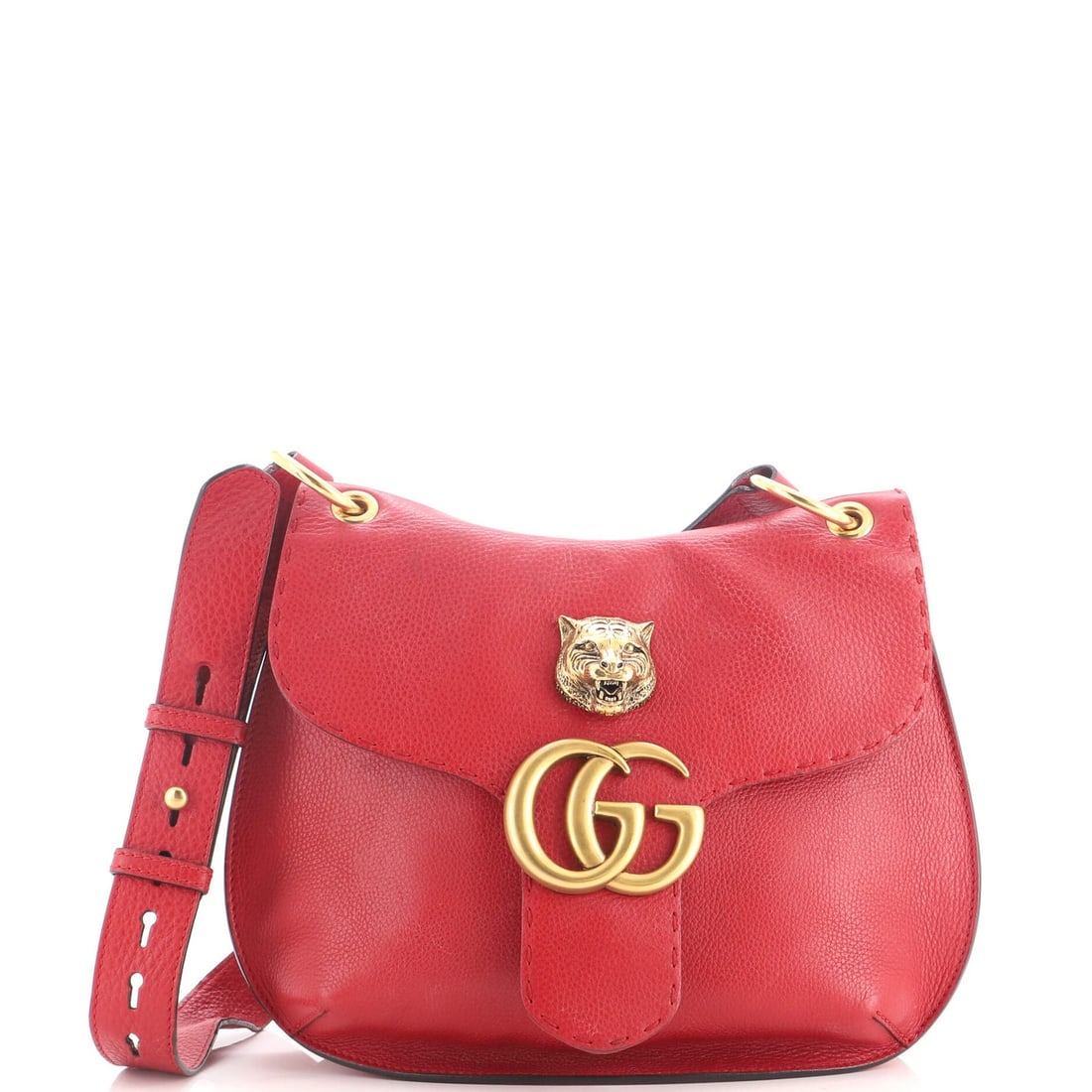 Gucci GG Marmont Animalier Shoulder Bag Leather Medium: Gucci GG Marmont Animalier Shoulder Bag Leather Medium The Gucci GG Marmont Animalier Shoulder Bag Leather Medium is a vibrant red cross body bag with a striking design. With its medium size and
