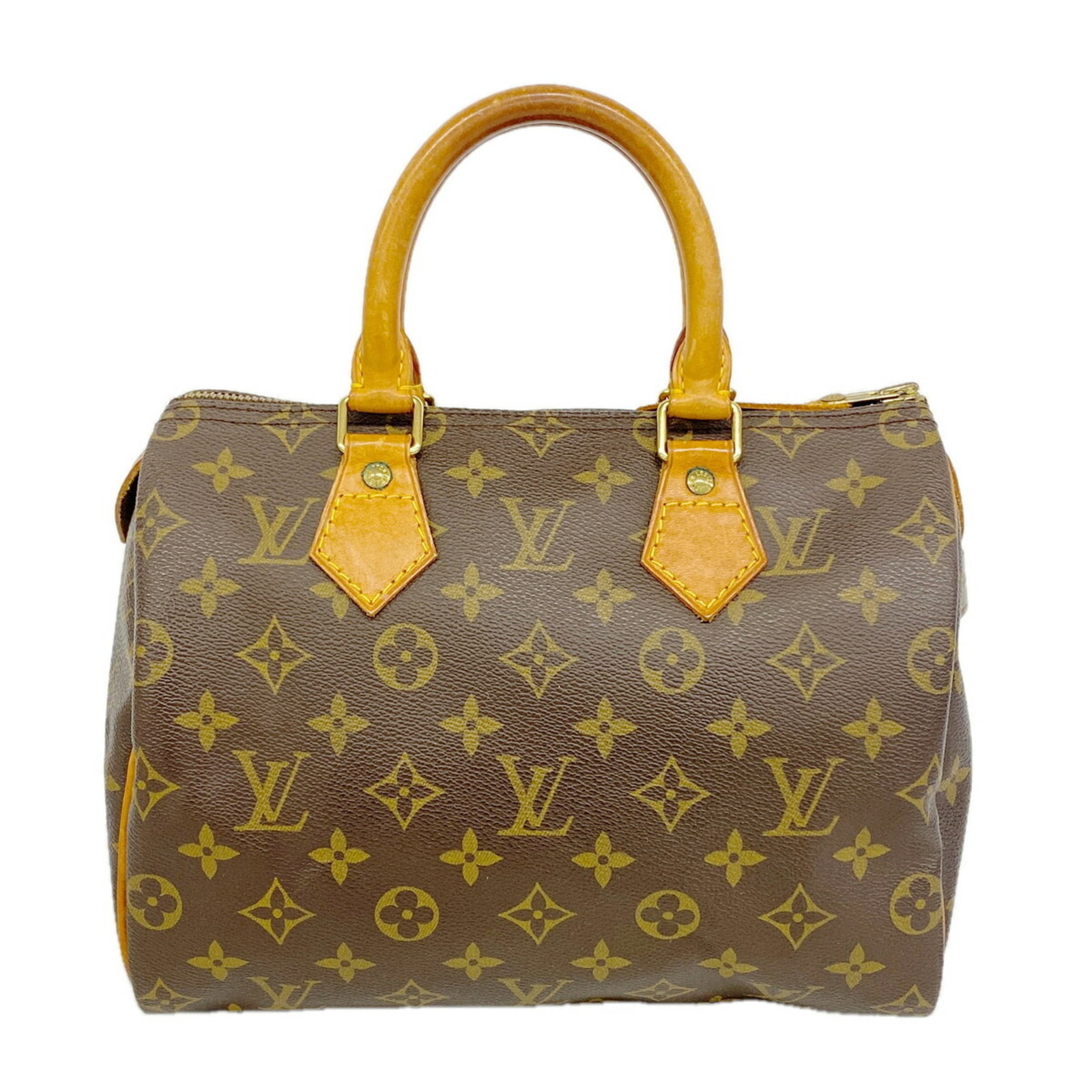 Handbag Louis Vuitton: Handbag Louis Vuitton Brown Louis Vuitton handbag with dimensions 19cm x 25cm x 14cm. Made with classic design and signature monogram pattern, this stylish bag is a timeless accessory for women.