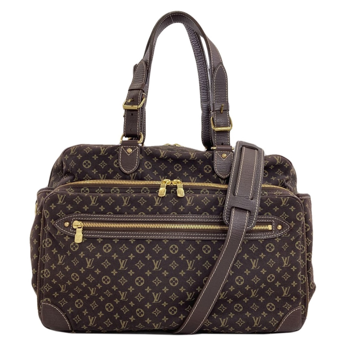 Monogram Mini Bag Tote Arunge Mothers Louis Vuitton M95221 Sac: Monogram Mini Bag Tote Arunge Mothers Louis Vuitton M95221 Sac Monogram mini orchid pattern adorns this Louis Vuitton tote bag, adding a touch of elegance to its brown exterior. The bag's design