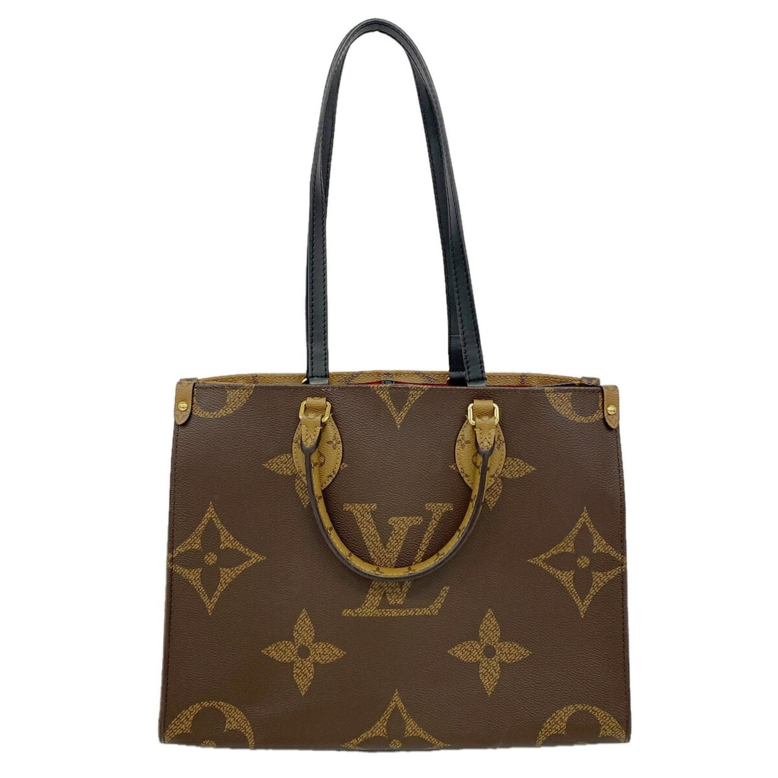 Tote Bag Louis Vuitton: Tote Bag Louis Vuitton Brown Louis Vuitton Tote Bag. This 27cm x 34cm x 15cm tote bag features a classic design with a signature brown color. Made with a durable construction, it measures 10.62'' x