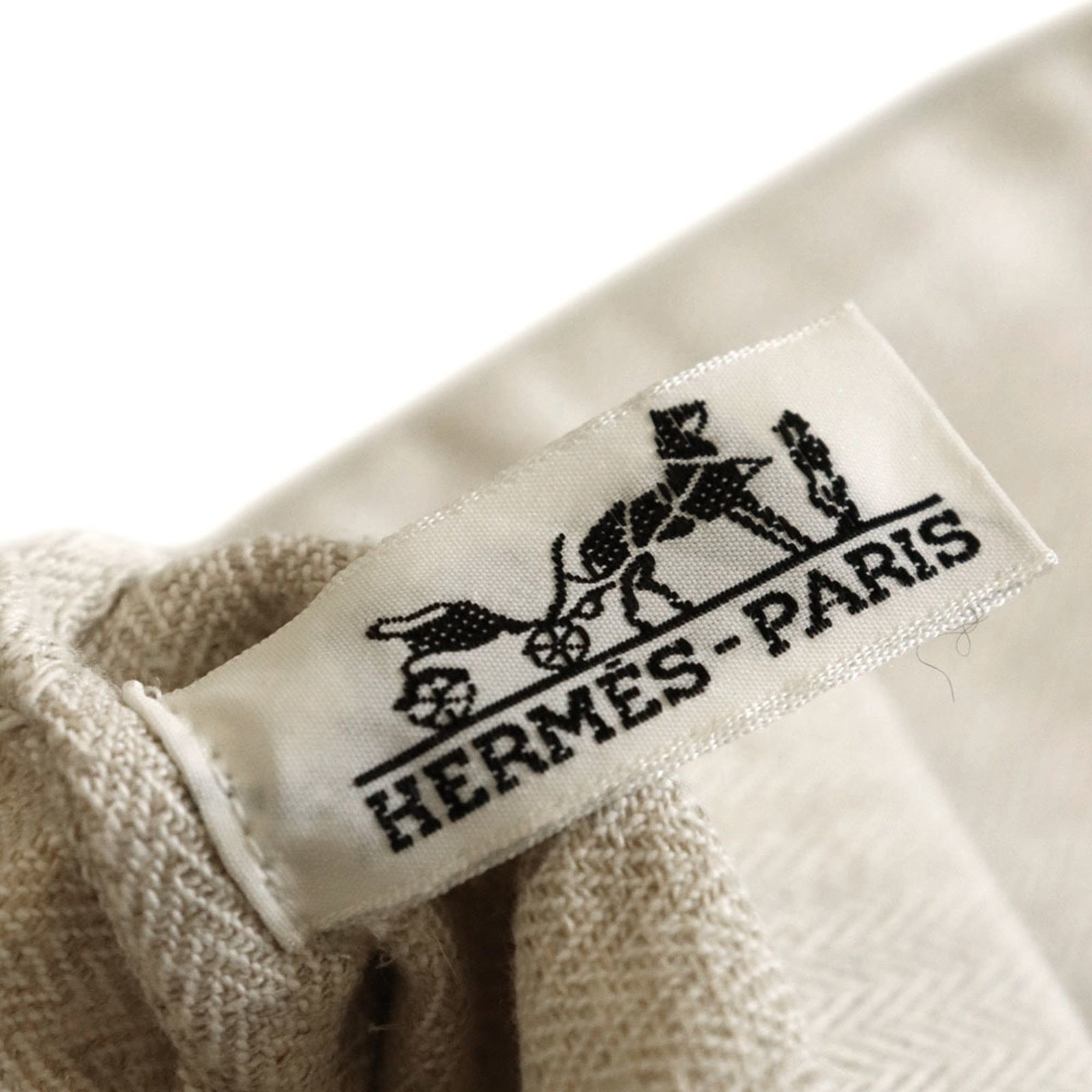 Toile Pouch Hermes - 5