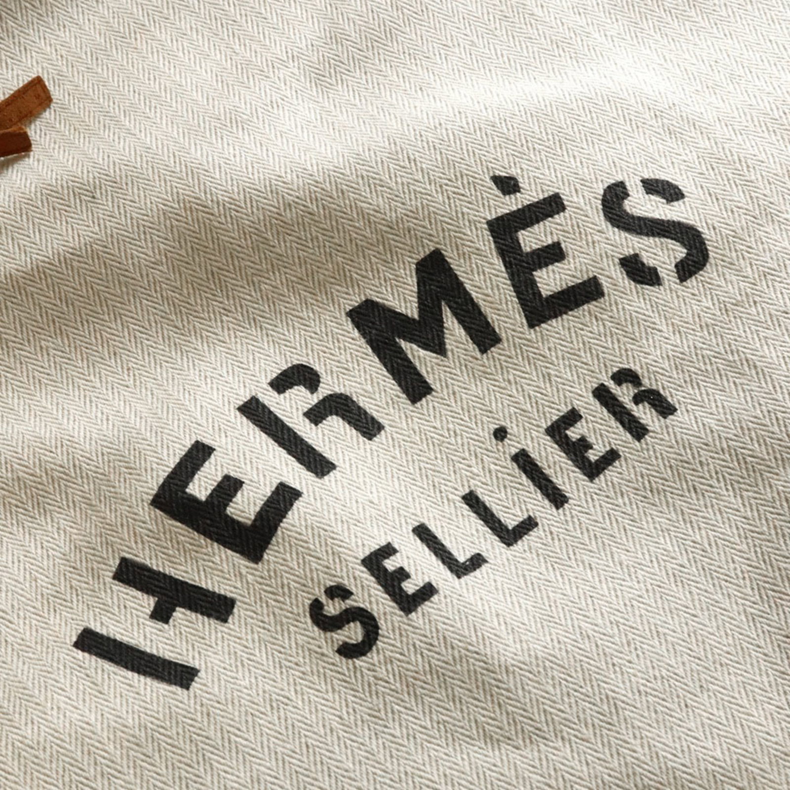 Toile Pouch Hermes - 7