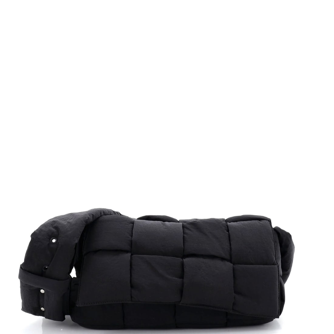 Padded Crossbody Bag Nylon Intrecciato Cassette Tech (1 of 7)