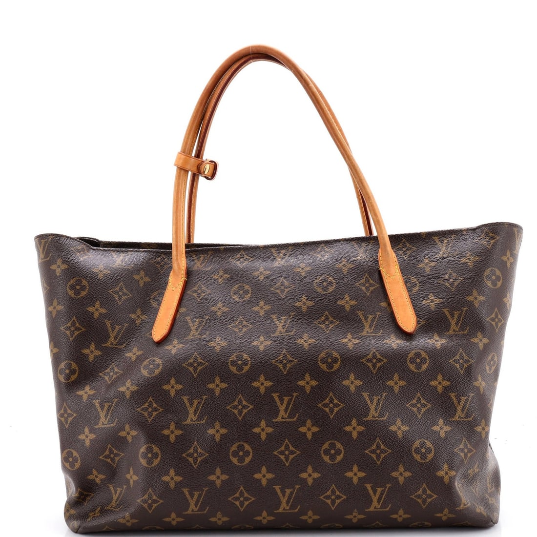 Canvas Monogram Raspail Tote Vuitton Louis GM: Canvas Monogram Raspail Tote Vuitton Louis GM Canvas Monogram Raspail Tote Vuitton Louis GM - A Brown Brown Canvas Tote with Burgundy Interior, Gold Hardware, and Scuffs. This Louis Vuitton Raspail
