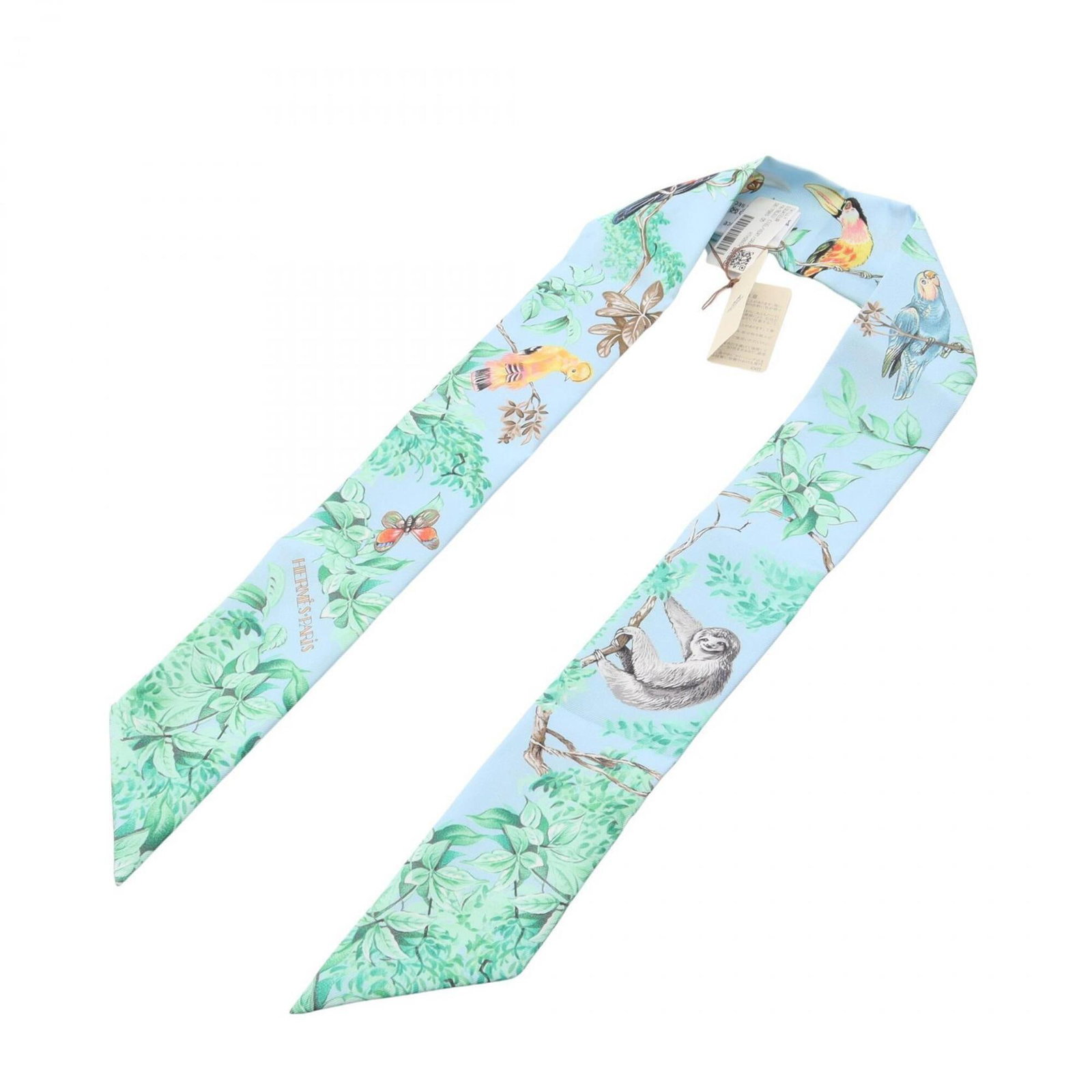 Silk Hermes Scarf - 2