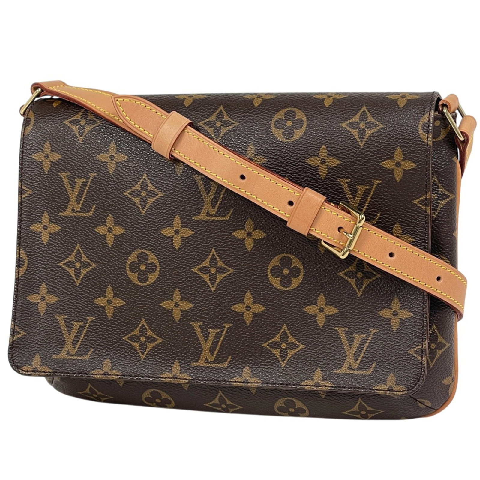Shoulder Bag Monogram Louis Vuitton: Shoulder Bag Monogram Louis Vuitton Monogram Louis Vuitton Shoulder Bag in Brown. This stylish bag features the iconic Monogram pattern and a spacious interior, perfect for daily use. With its sturdy