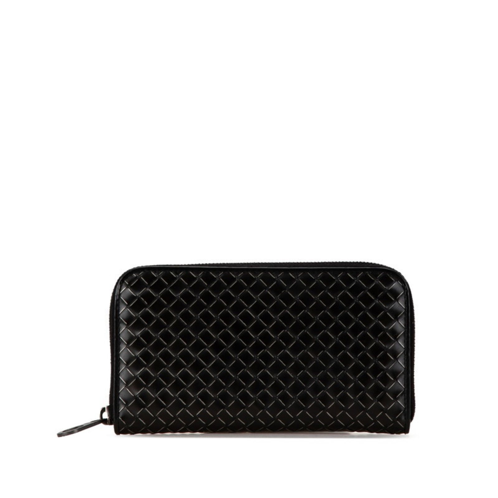 Bottega Veneta Long Wallet (Bi-Fold) Leather: Bottega Veneta Long Wallet (Bi-Fold) Leather Black Bottega Veneta leather bi-fold wallet with 11cm x 19cm x 2cm dimensions, comes with a box. Item Specifics: Brand: Bottega Veneta Type: Long wallet