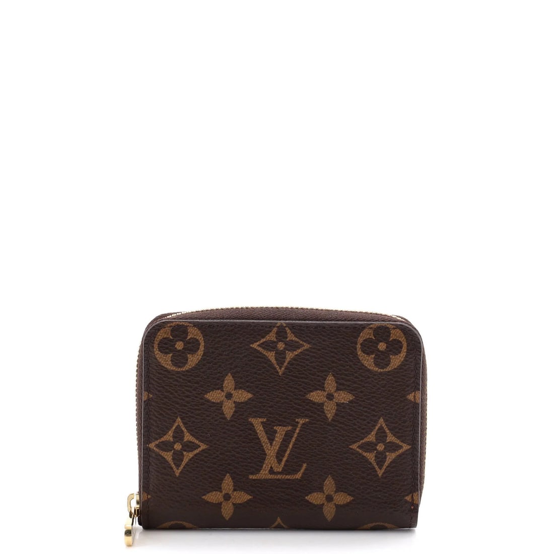 Canvas Monogram Purse Coin Zippy Louis Vuitton: Canvas Monogram Purse Coin Zippy Louis Vuitton Small Leather Goods in Brown with Gold Hardware, Featuring a Classic Monogram Canvas Design and a Zippy Coin Purse Style. This Louis Vuitton Zippy Coin P