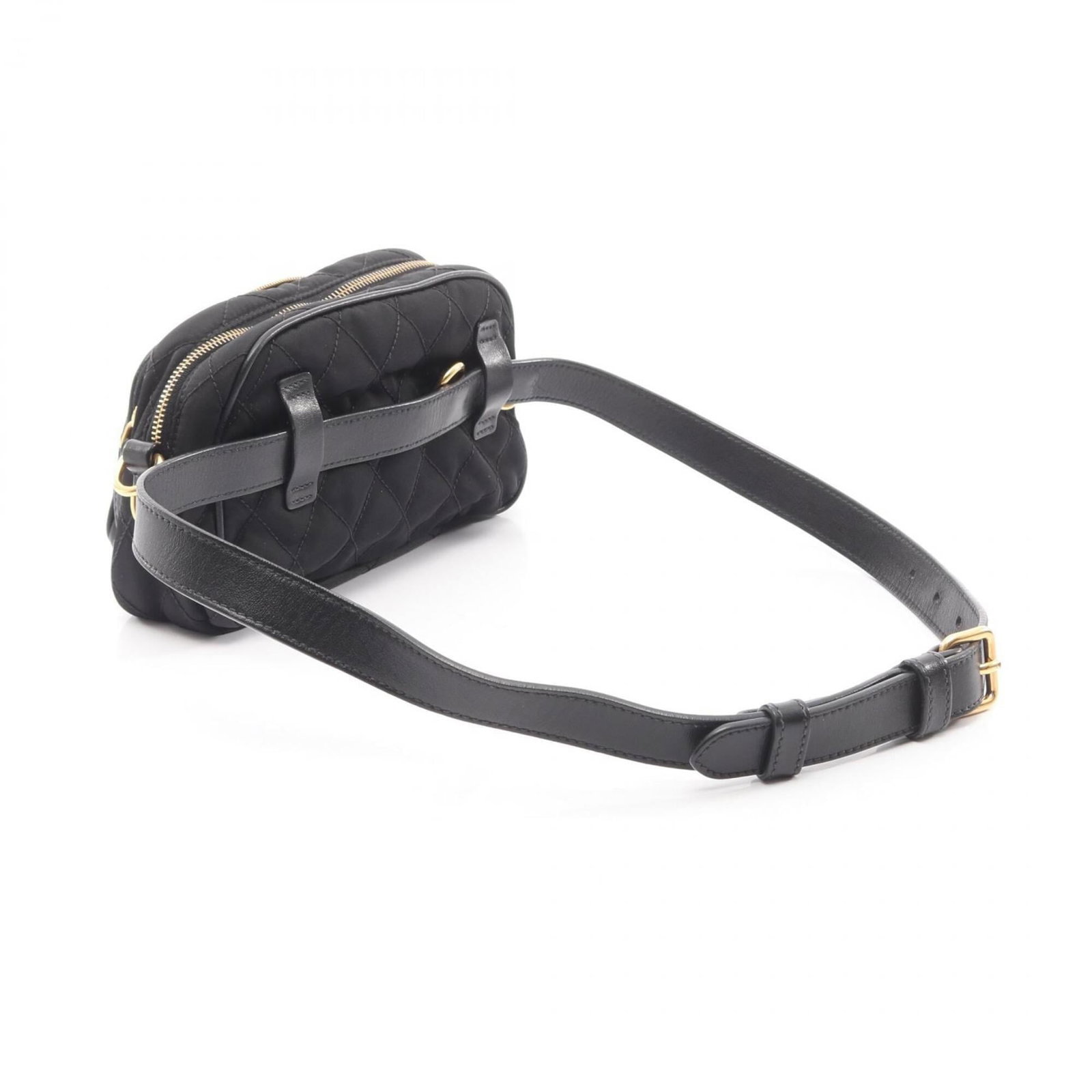Fanny Pack Nylon Leather Prada - 2