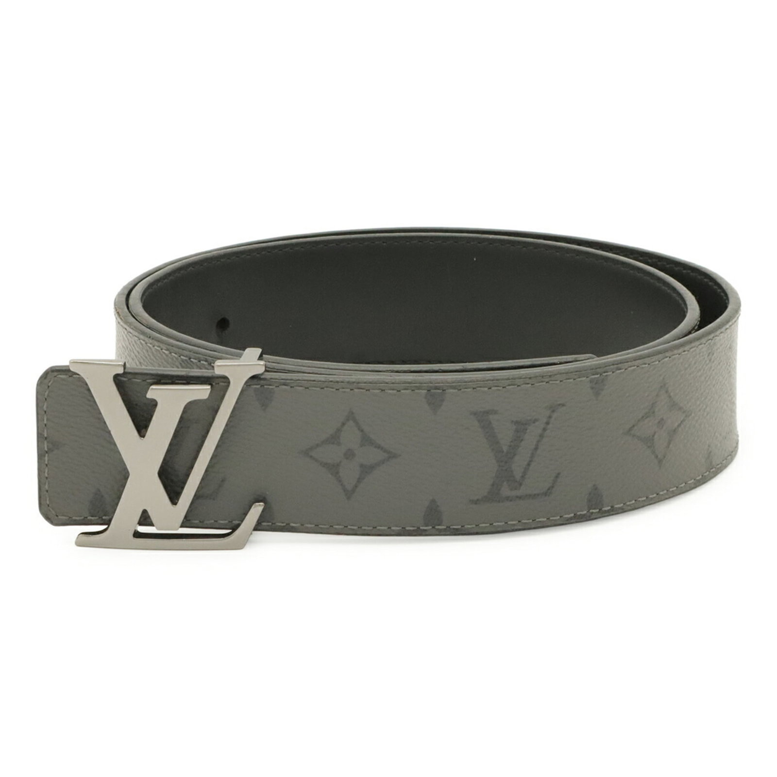 Standard belt by Louis Vuitton: Standard belt by Louis Vuitton The Louis Vuitton Standard belt boasts a sleek, monogrammed design in black and gray, featuring a classic 90cm length and 4cm width. This timeless accessory showcases