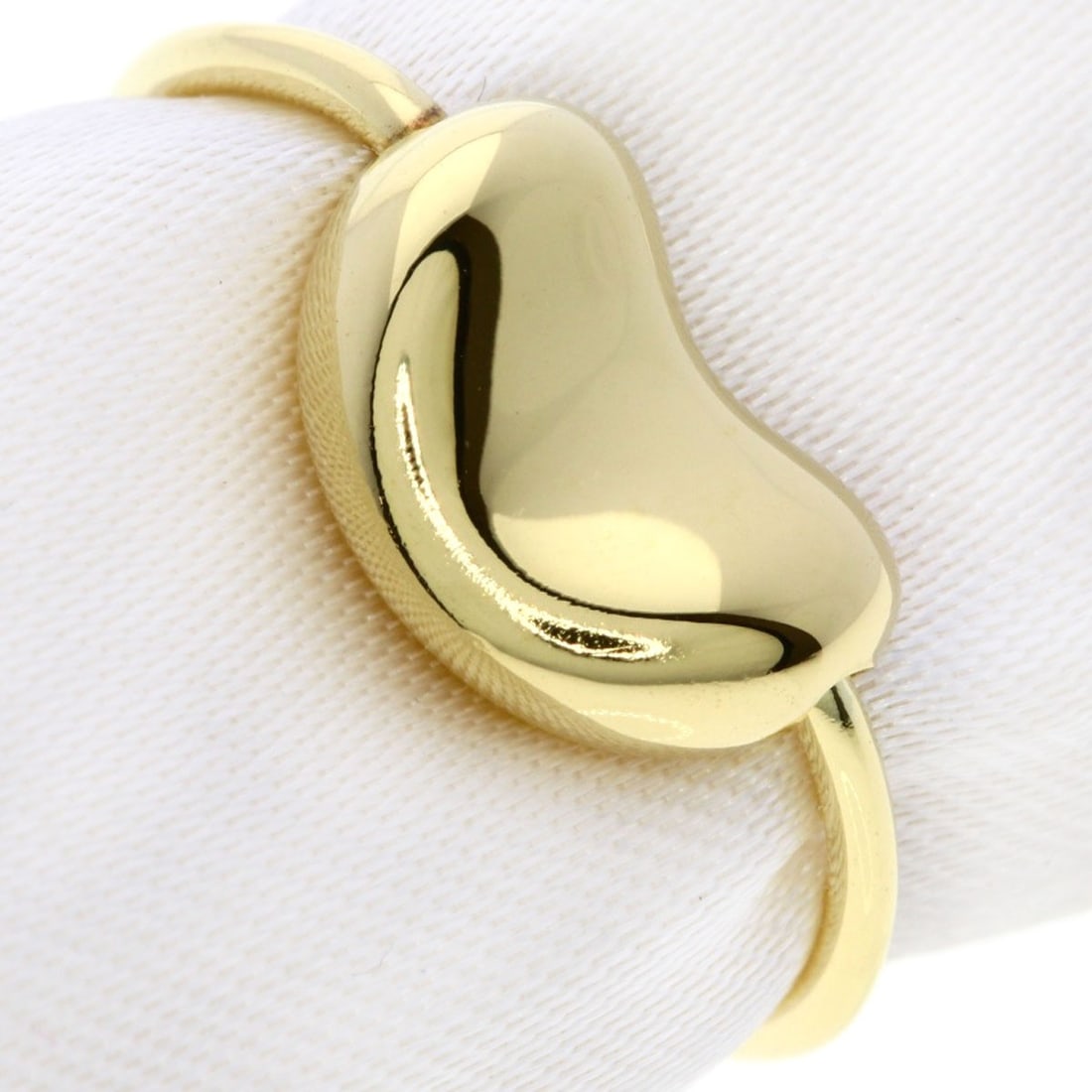 K18 Yellow Gold Tiffany&Co Bean Ring: K18 Yellow Gold Tiffany&Co Bean Ring Item Specifics: Brand: TIFFANY&Co. Style: Ring Material: K18 Yellow Gold Color: Gold Metal: Gold Ring Size: 5.25(US) Main Stone: No stone Type: Ring Exterior