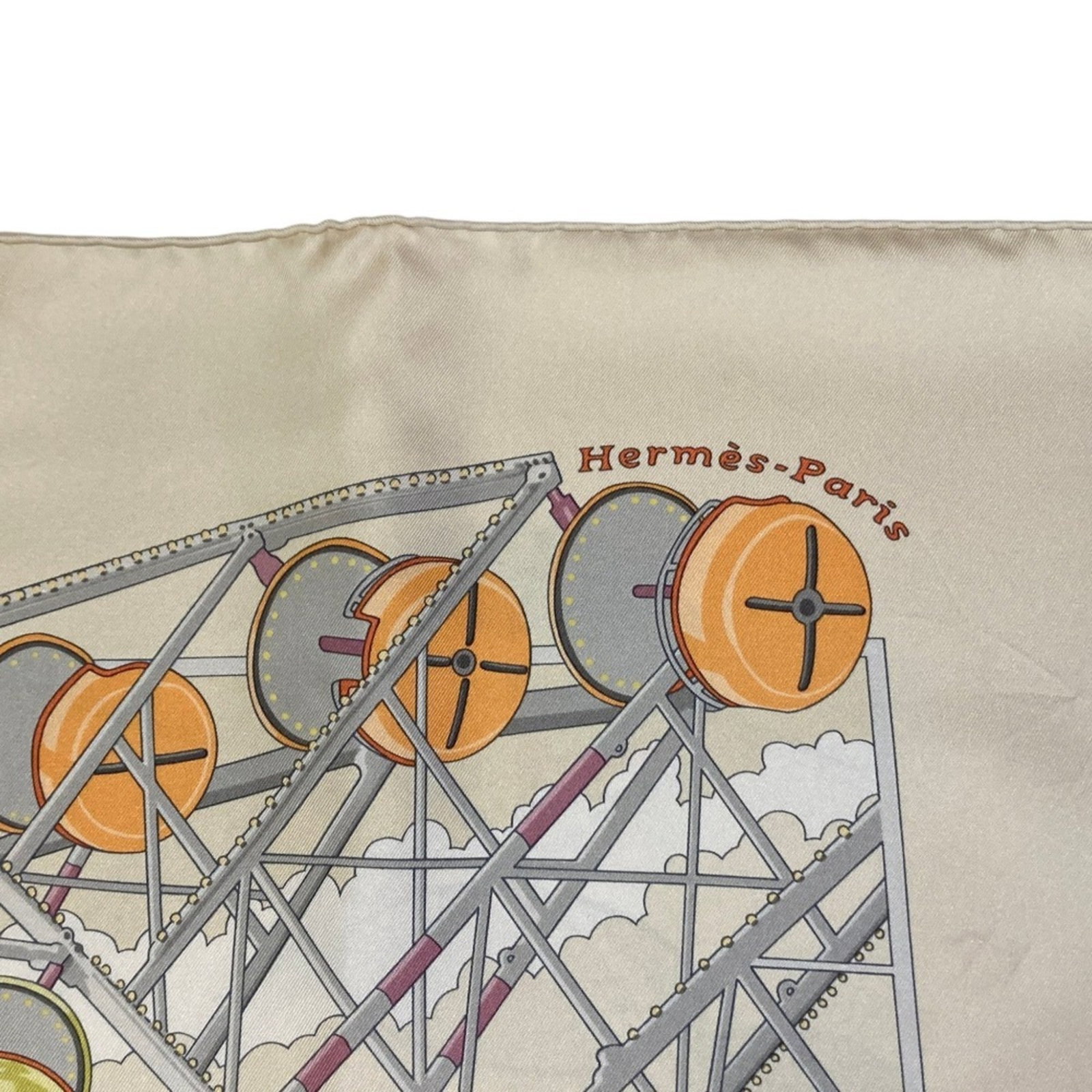 Silk Hermes Scarf - 6