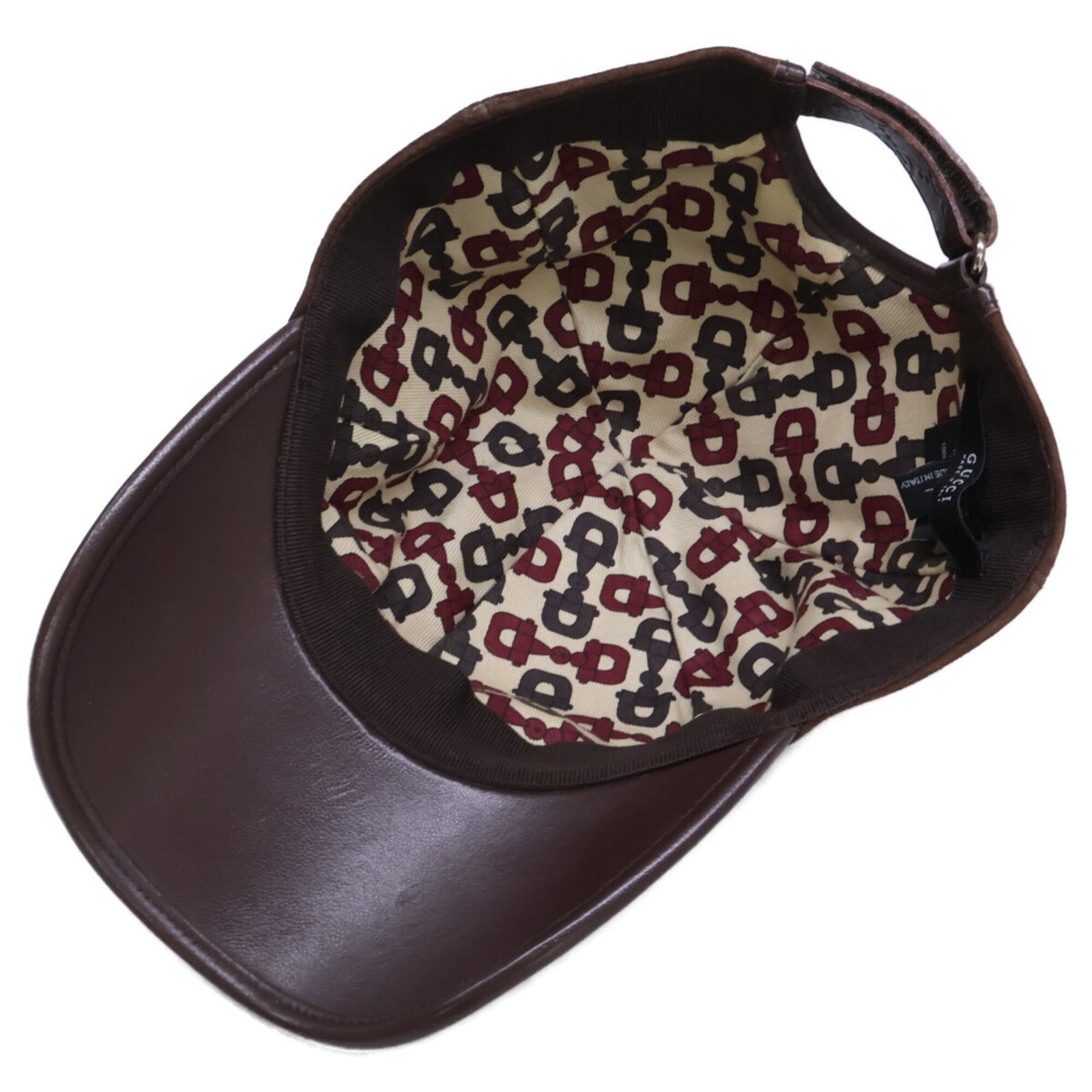 Cap Leather Gucci - 7