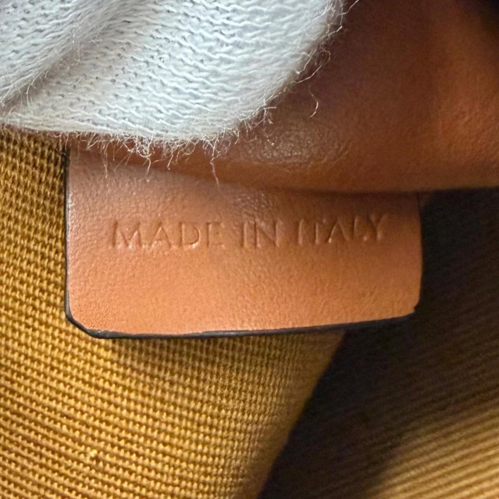 Canvas Leather Celine Pouch - 9