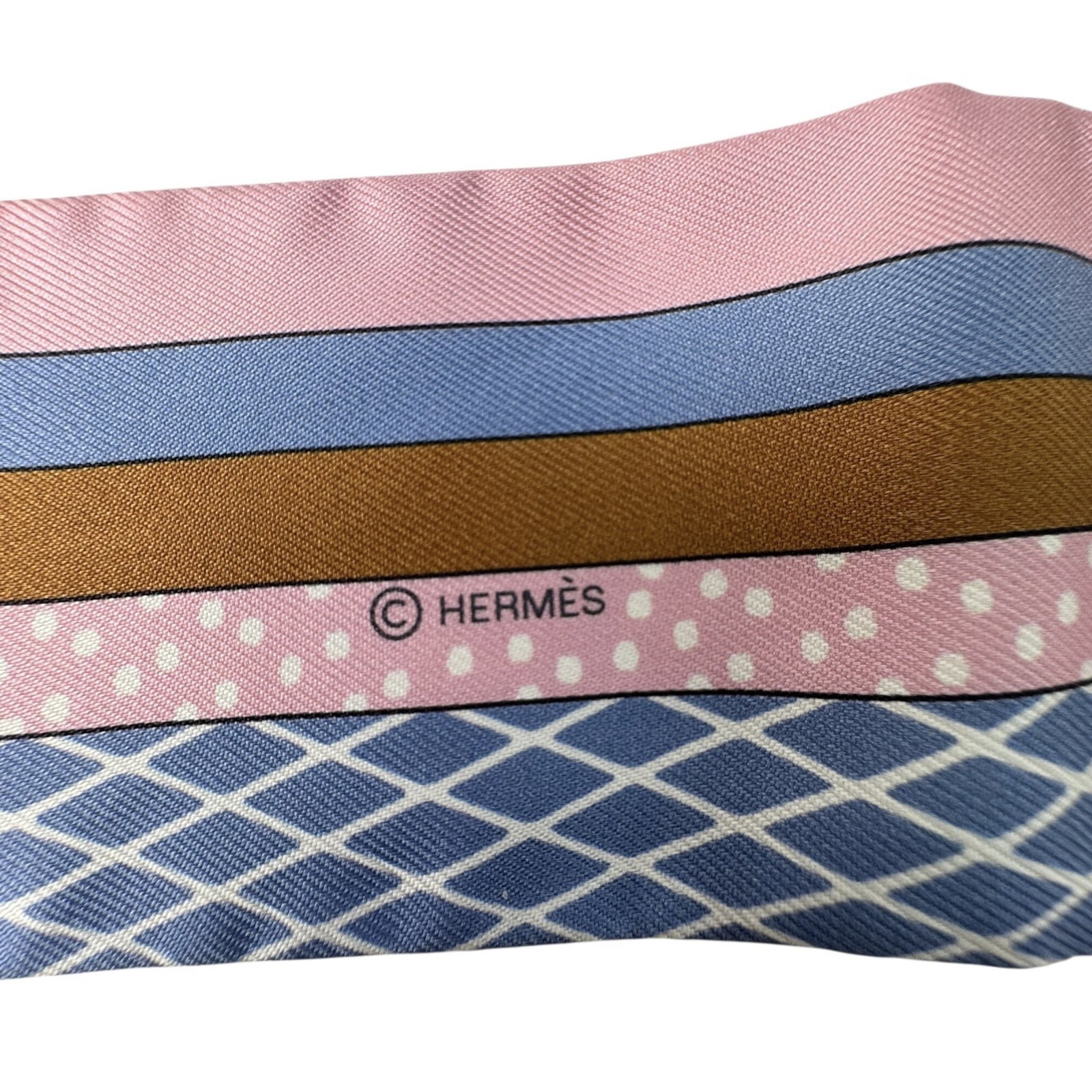 Silk Hermes Scarf - 6