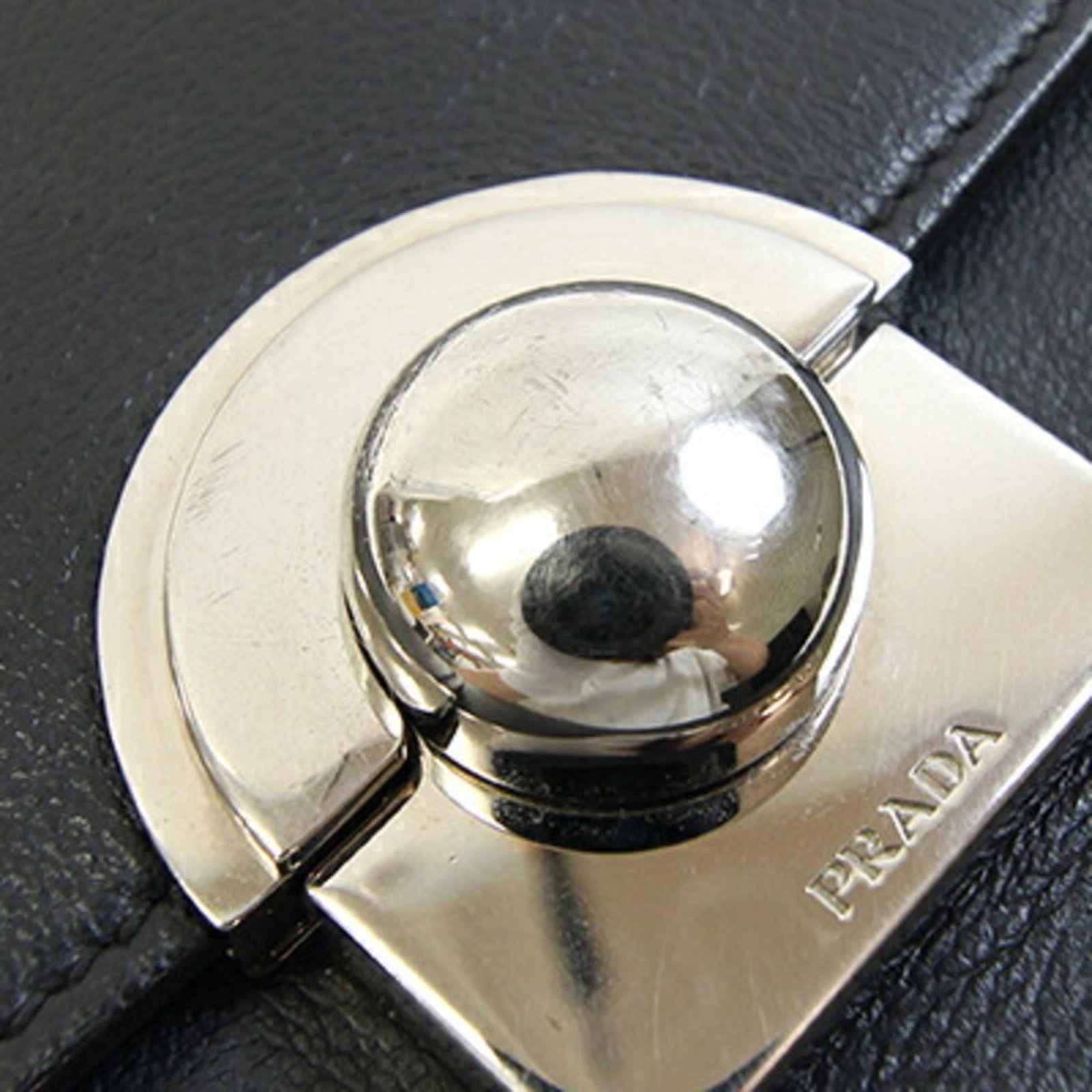 Shoulder Bag Leather Prada - 6