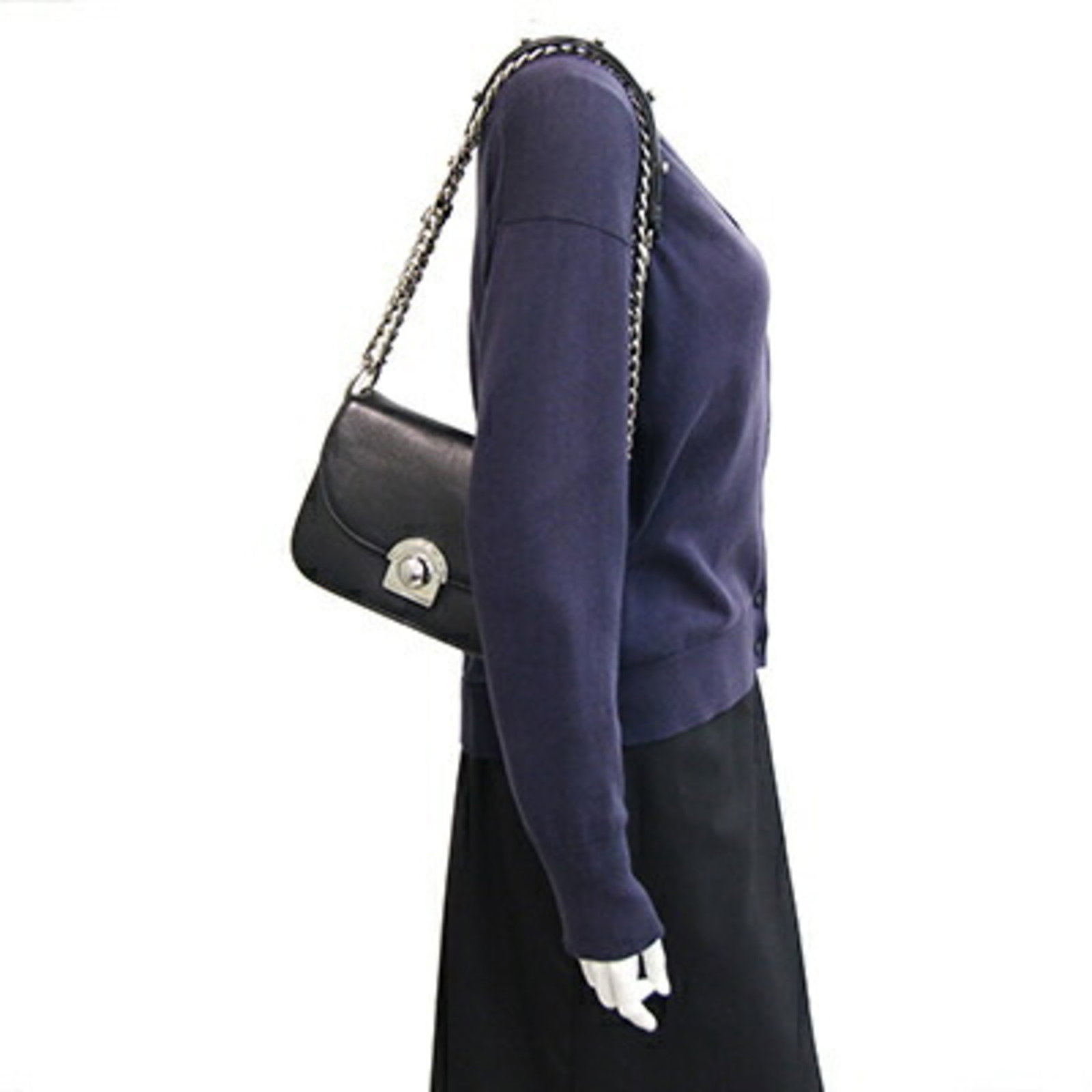 Shoulder Bag Leather Prada - 9
