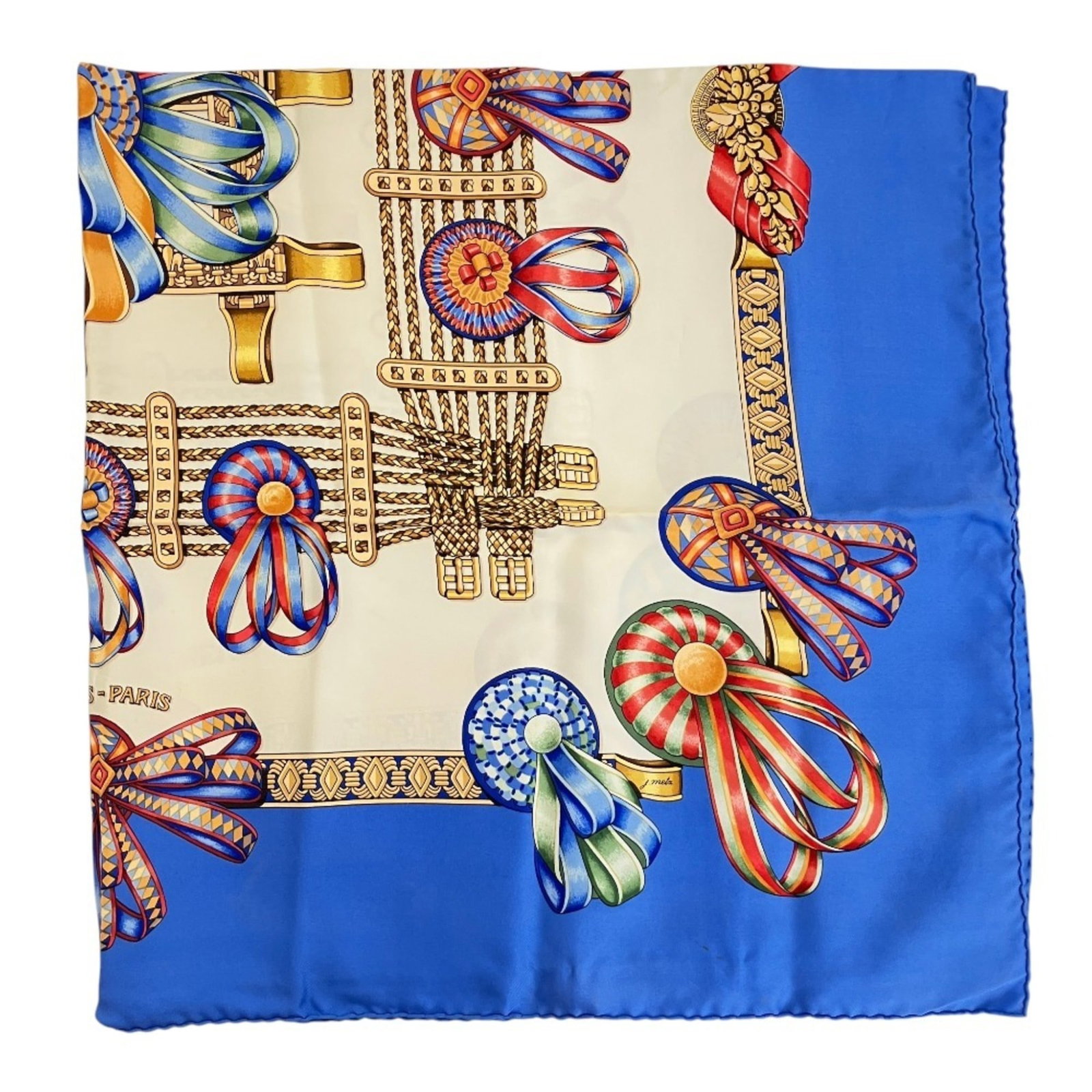 Silk Hermes Scarf - 9