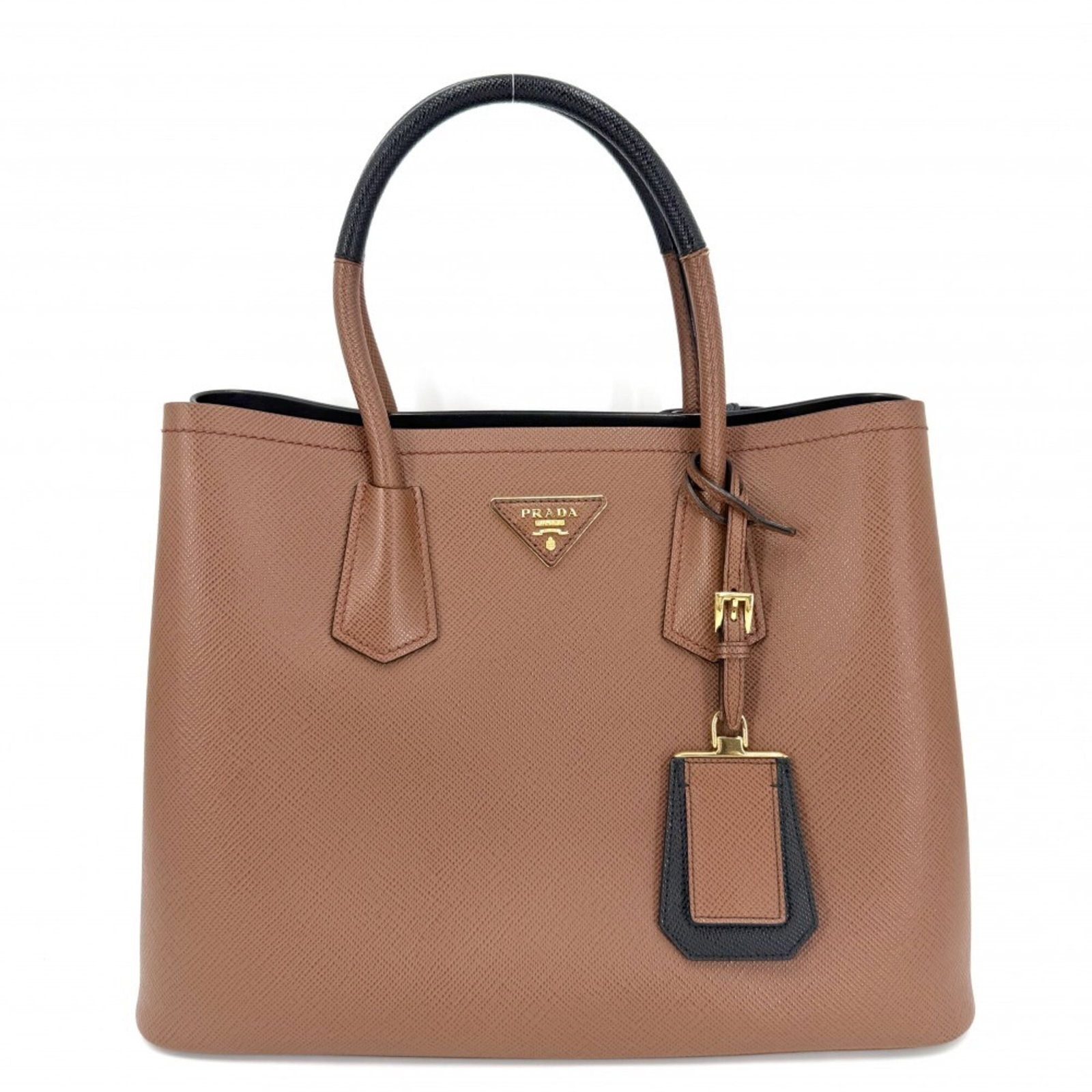 Handbag Tote Leather Bag: Handbag Tote Leather Bag Brown leather handbag tote with classic design, measuring 25cm x 33.5cm x 15cm. The bag features high-quality leather construction and a timeless style that suits everyday