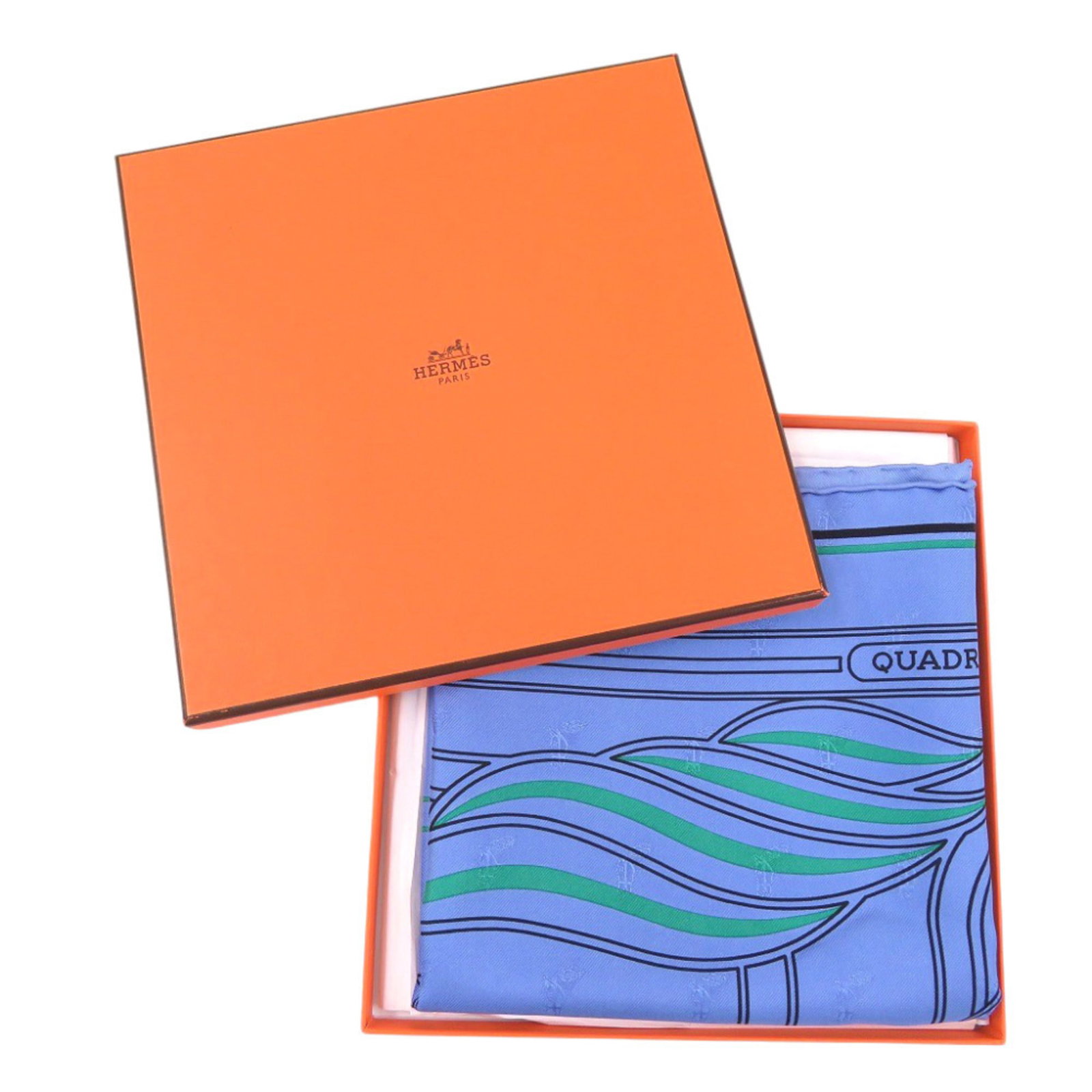 Silk Hermes Scarf - 2