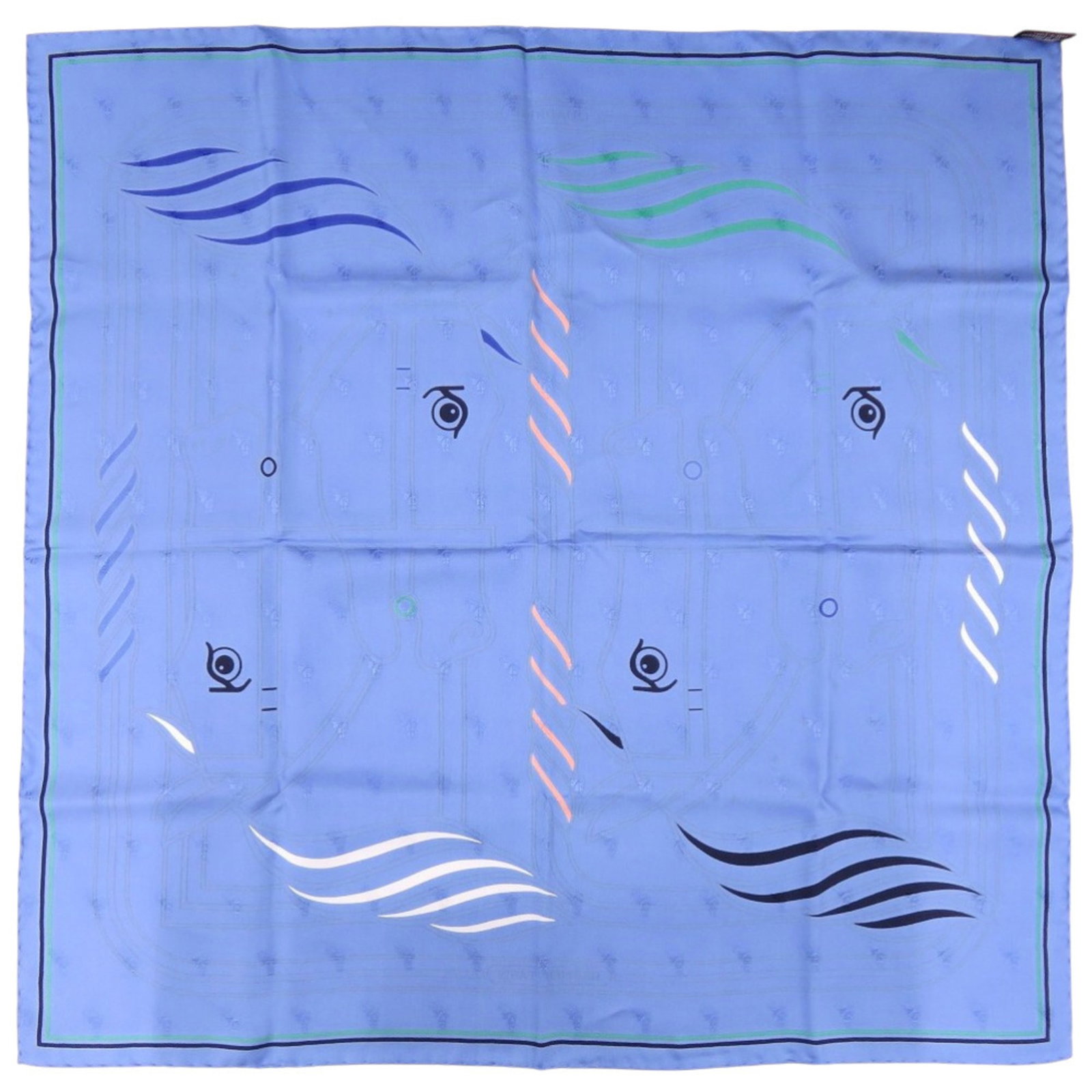 Silk Hermes Scarf - 3