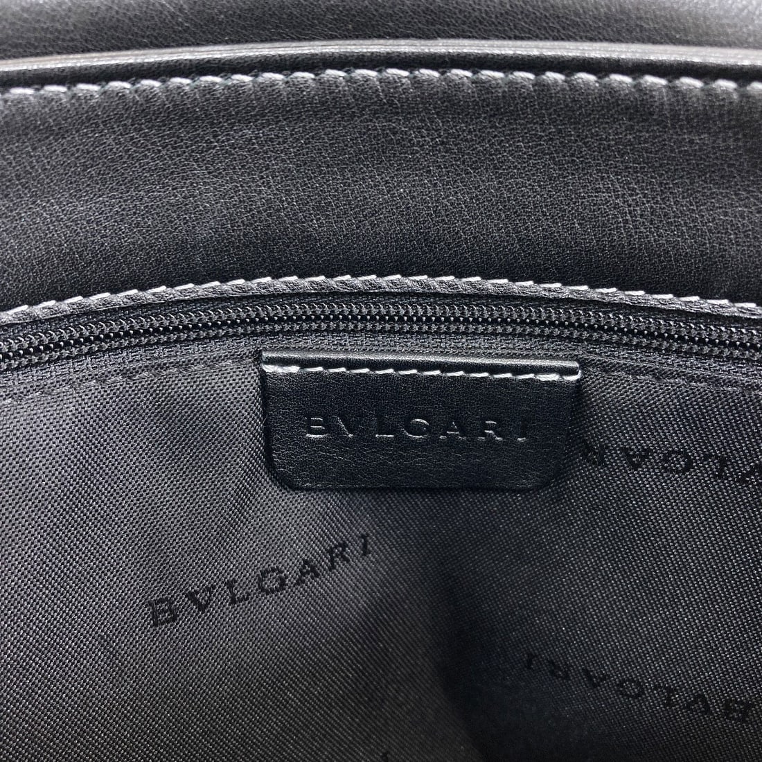 Logo Handbag Leather - 6