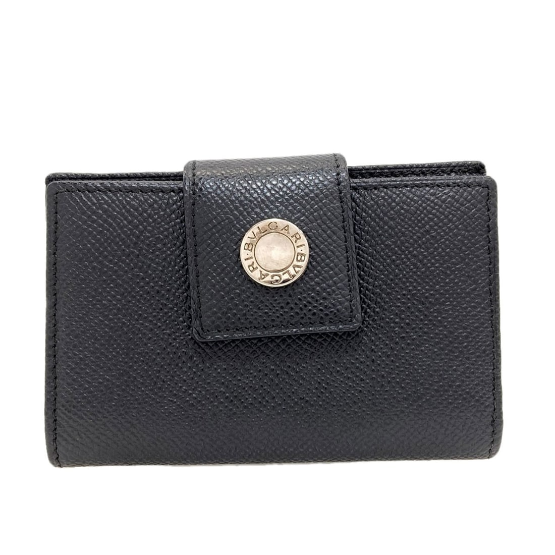 Bvlgari Card Case Leather: Bvlgari Card Case Leather Black Bvlgari Card Case Leather. Made from high-quality leather, this card case features a sleek black exterior. A stylish accessory for everyday use. Item Specifics: Brand: 