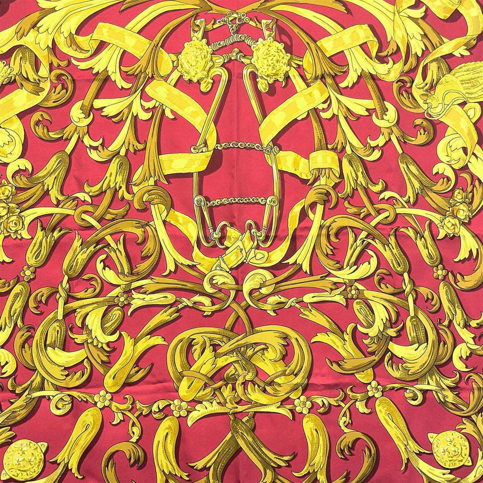 Silk Hermes Scarf - 2