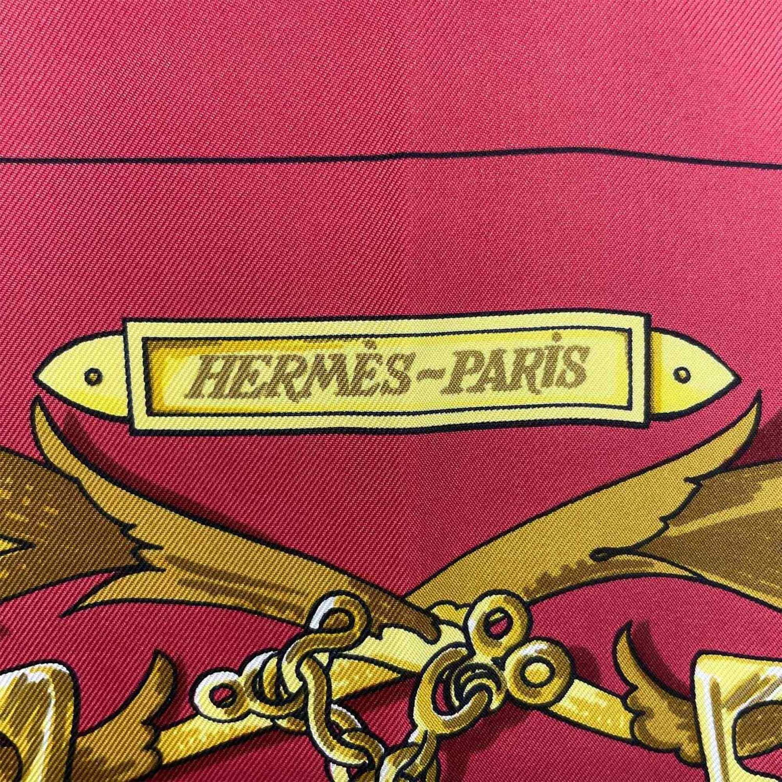 Silk Hermes Scarf - 3