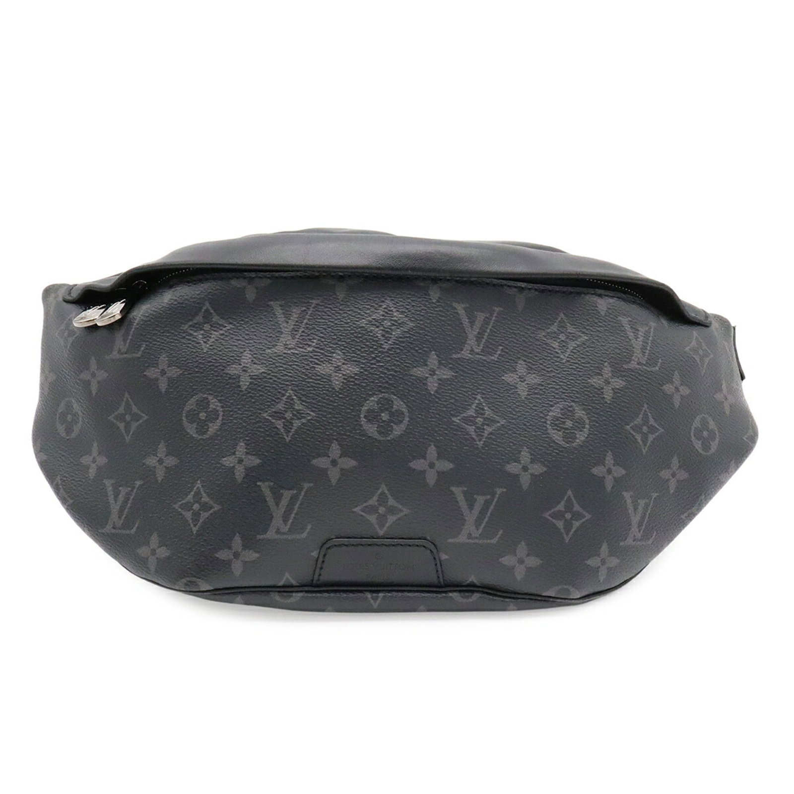 Eclipse Monogram Sling Pouch Bag Louis Vuitton: Eclipse Monogram Sling Pouch Bag Louis Vuitton The Eclipse Monogram Sling Pouch Bag from Louis Vuitton features a striking Monogram Eclipse design in black and gray, adding a touch of sophistication
