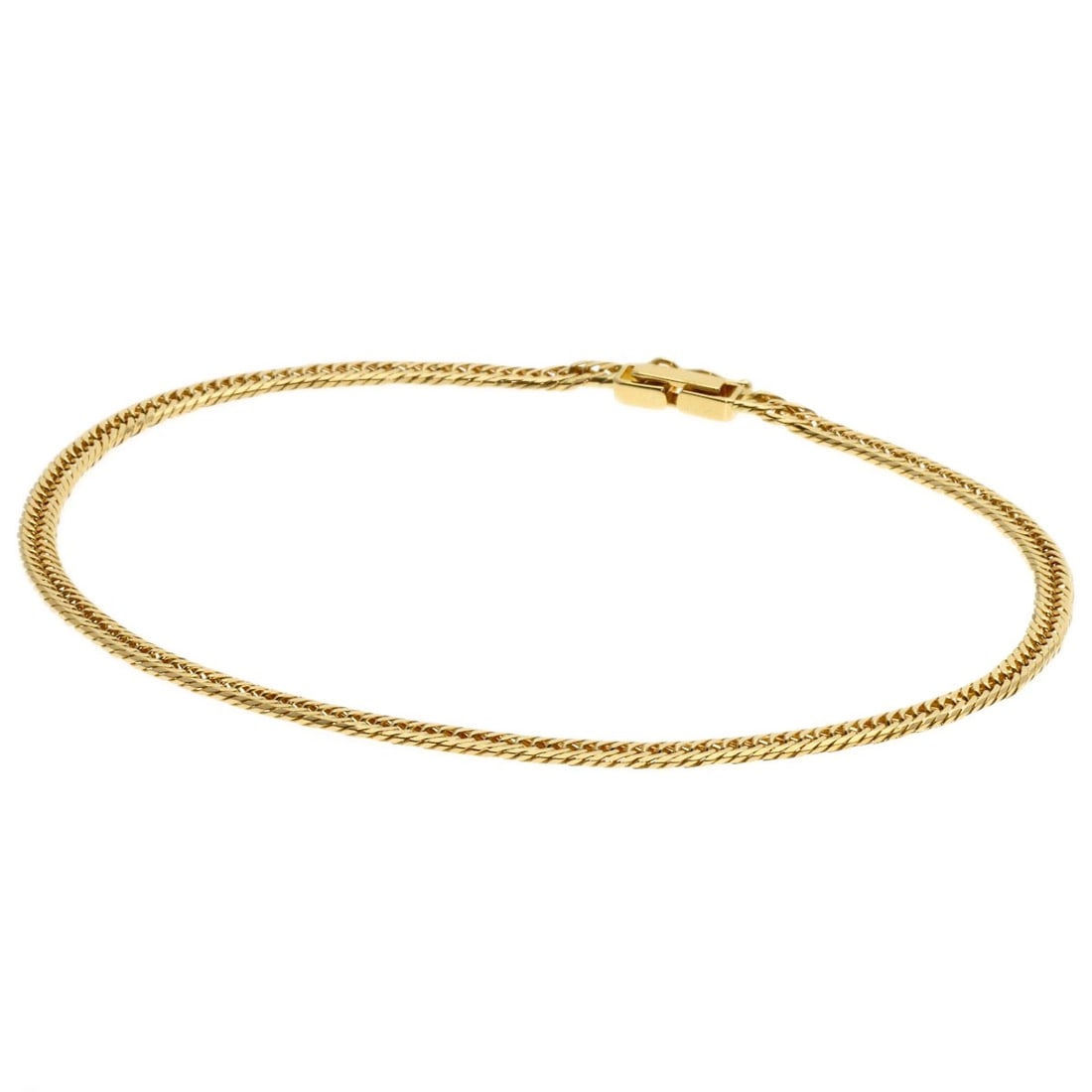 Kihei W6 Curb Side Bracelet K18 Yellow Gold 6.2G: Kihei W6 Curb Side Bracelet K18 Yellow Gold 6.2G K18 Yellow Gold 6.2G Curb Side Bracelet with a sleek, gold metal design. This bracelet features a high-quality, K18 yellow gold material and a