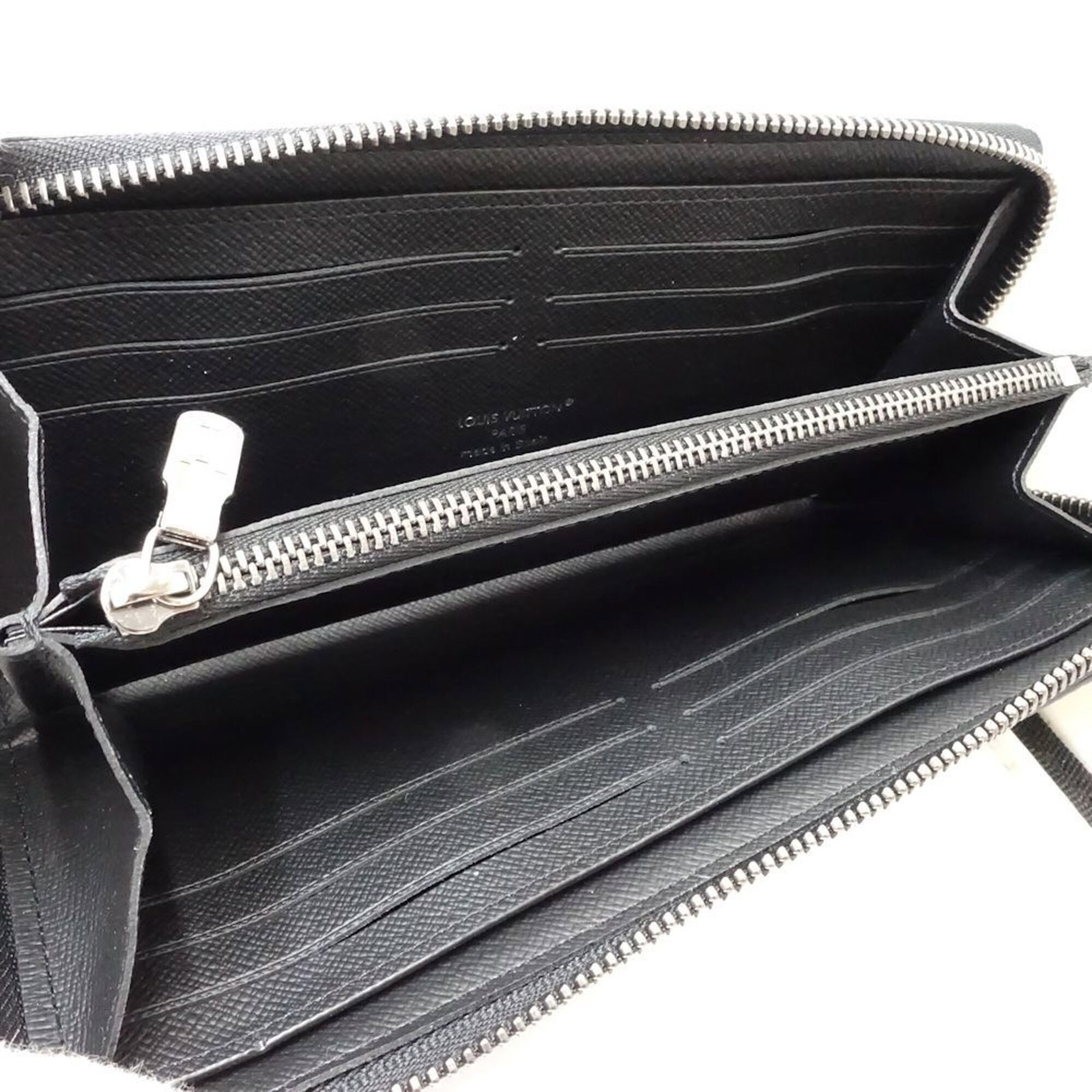 Monogram Eclipse Vuitton Bi Fold Long Wallet - 6