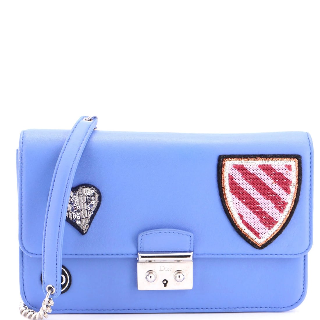 Dior Miss Christian Patch Wallet Leather on Chain Promenade Embellished (1 of 6)