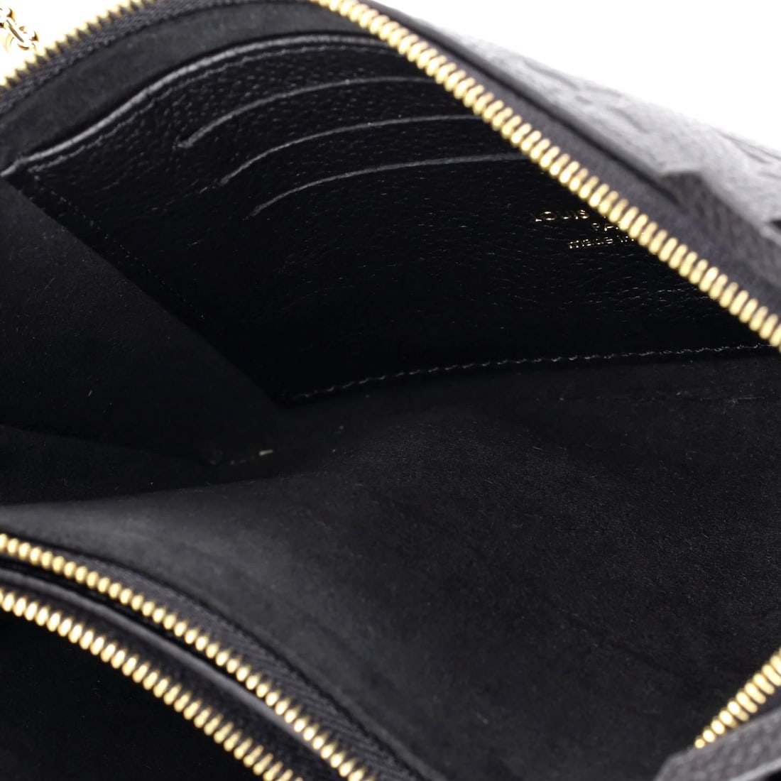 Vuitton Empreinte Leather Monogram Pochette Double Zip - 5