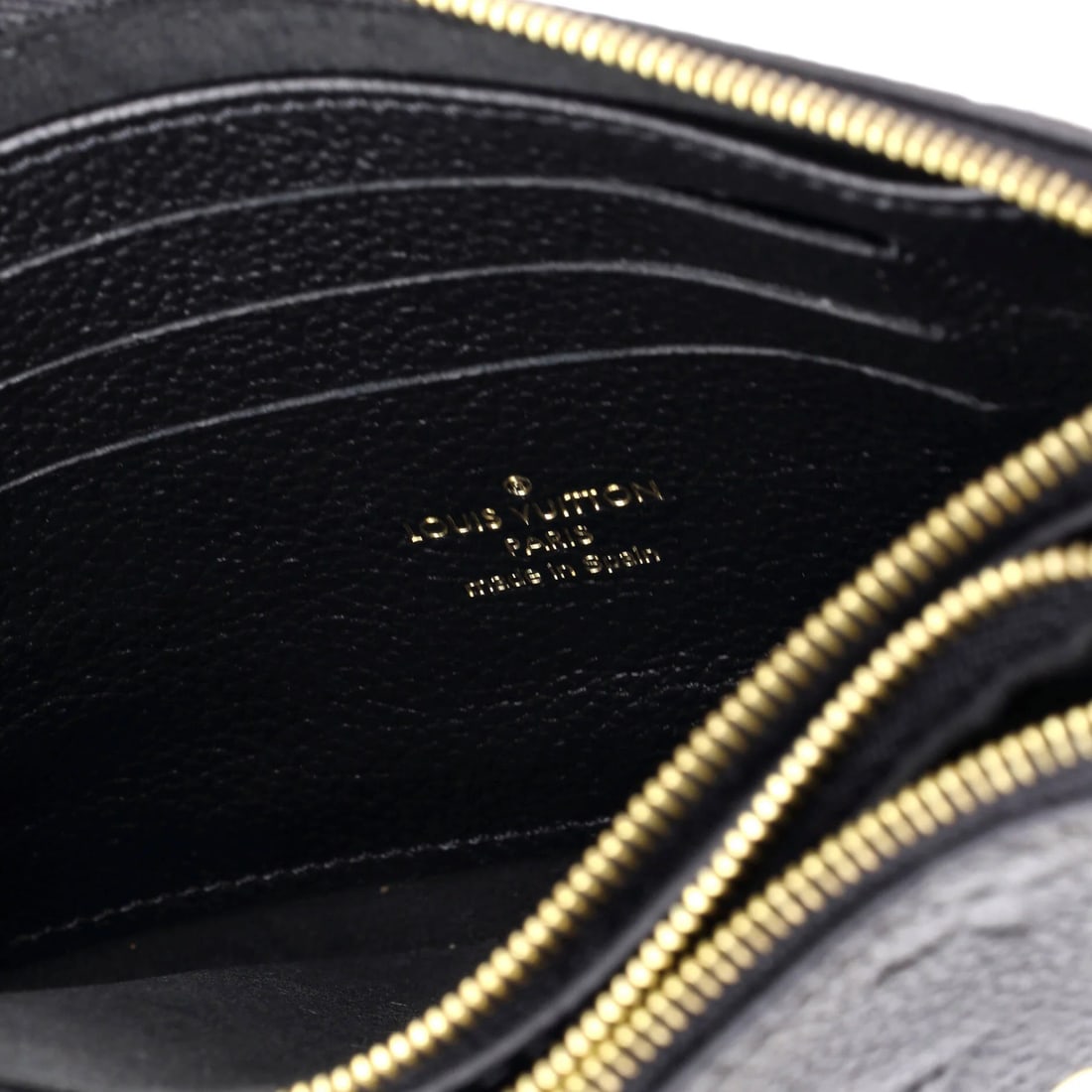 Vuitton Empreinte Leather Monogram Pochette Double Zip - 6
