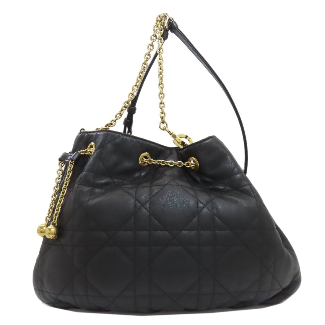 Christian Dior Ami Macrocanage Leather Shoulder Bag (1 of 19)