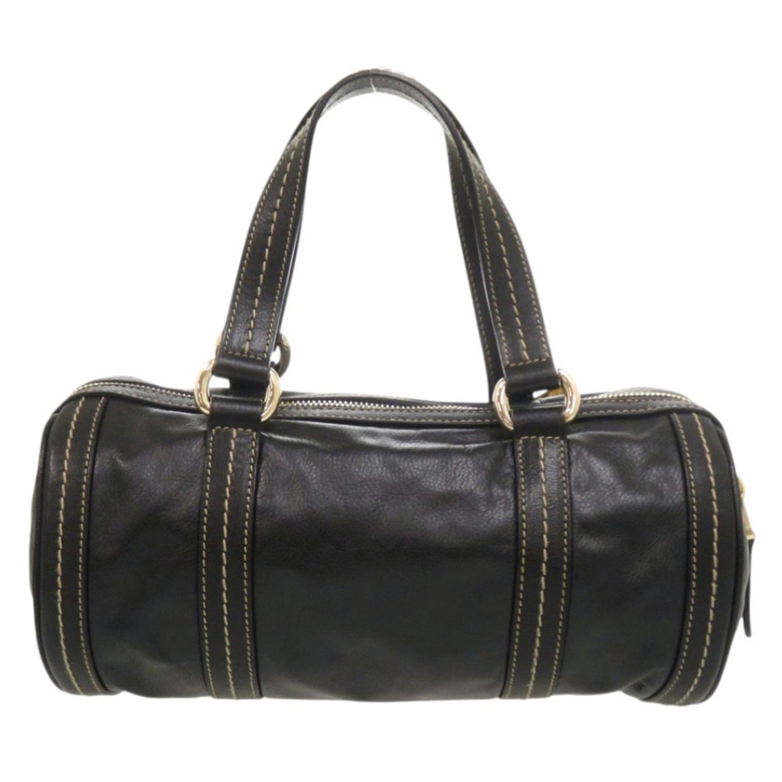 Handbag Leather Gucci - 2