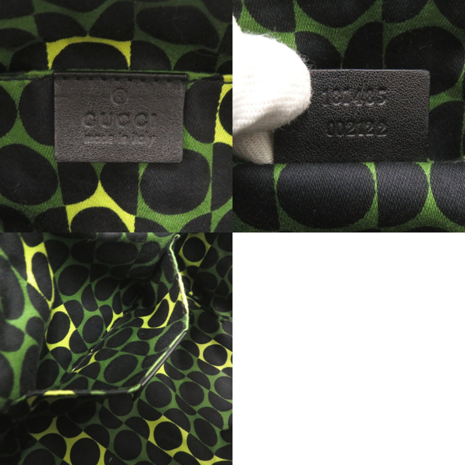 Handbag Leather Gucci - 7