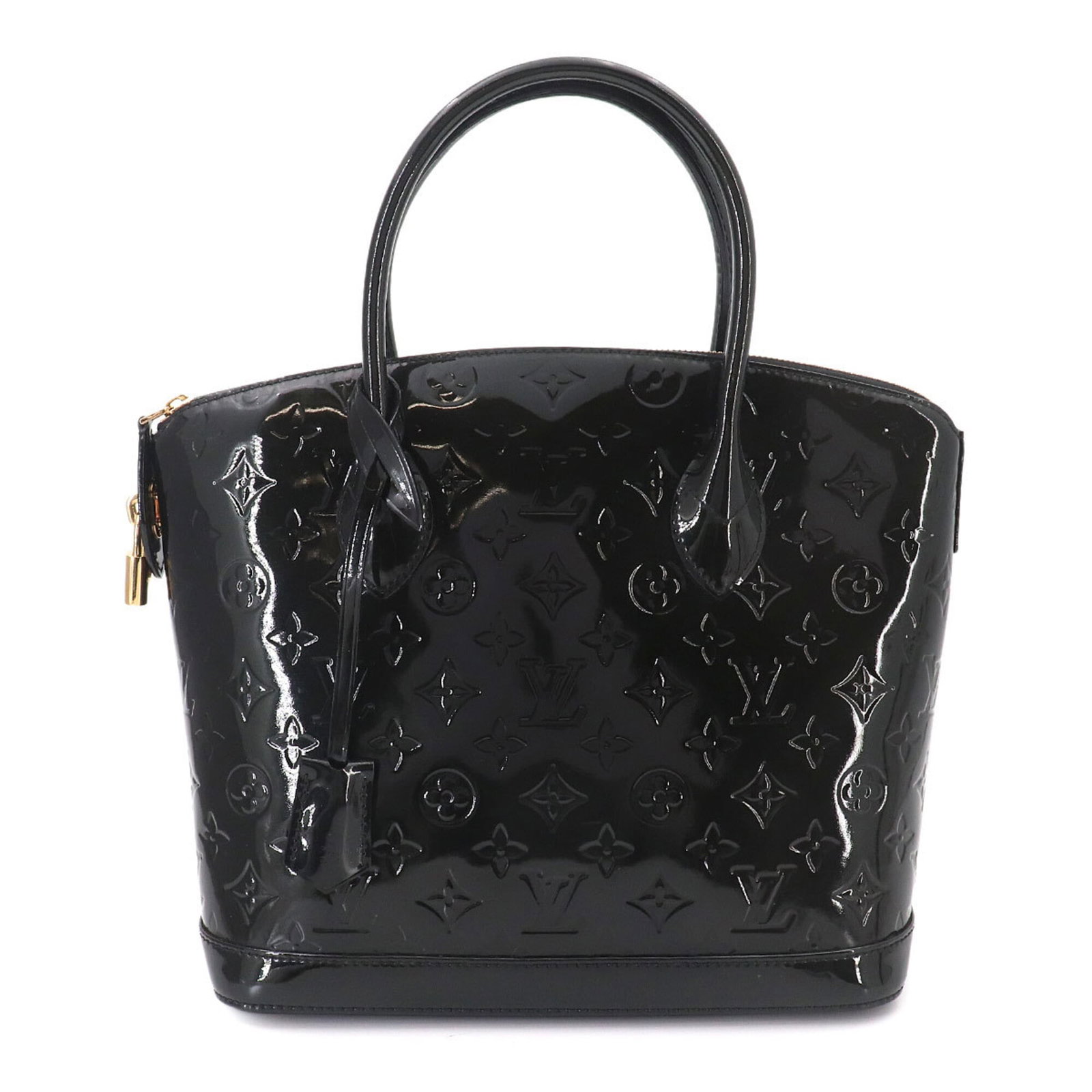 Vuitton Handbag Monogram Vernis Louis: Vuitton Handbag Monogram Vernis Louis Monogram Vernis Louis Vuitton Handbag Noir. This Louis Vuitton handbag features the iconic Monogram Vernis design, a signature style of the French luxury brand.