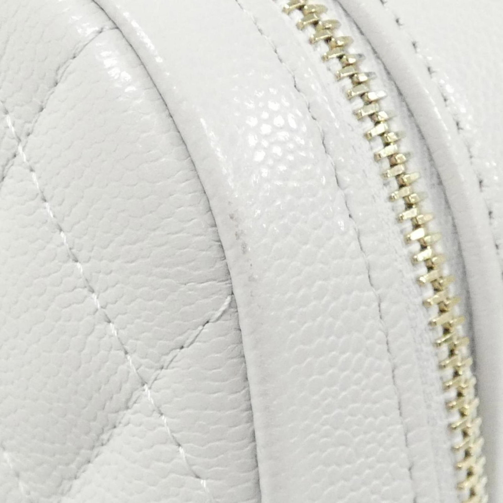 Calfskin Grained Chanel Backpack - 5
