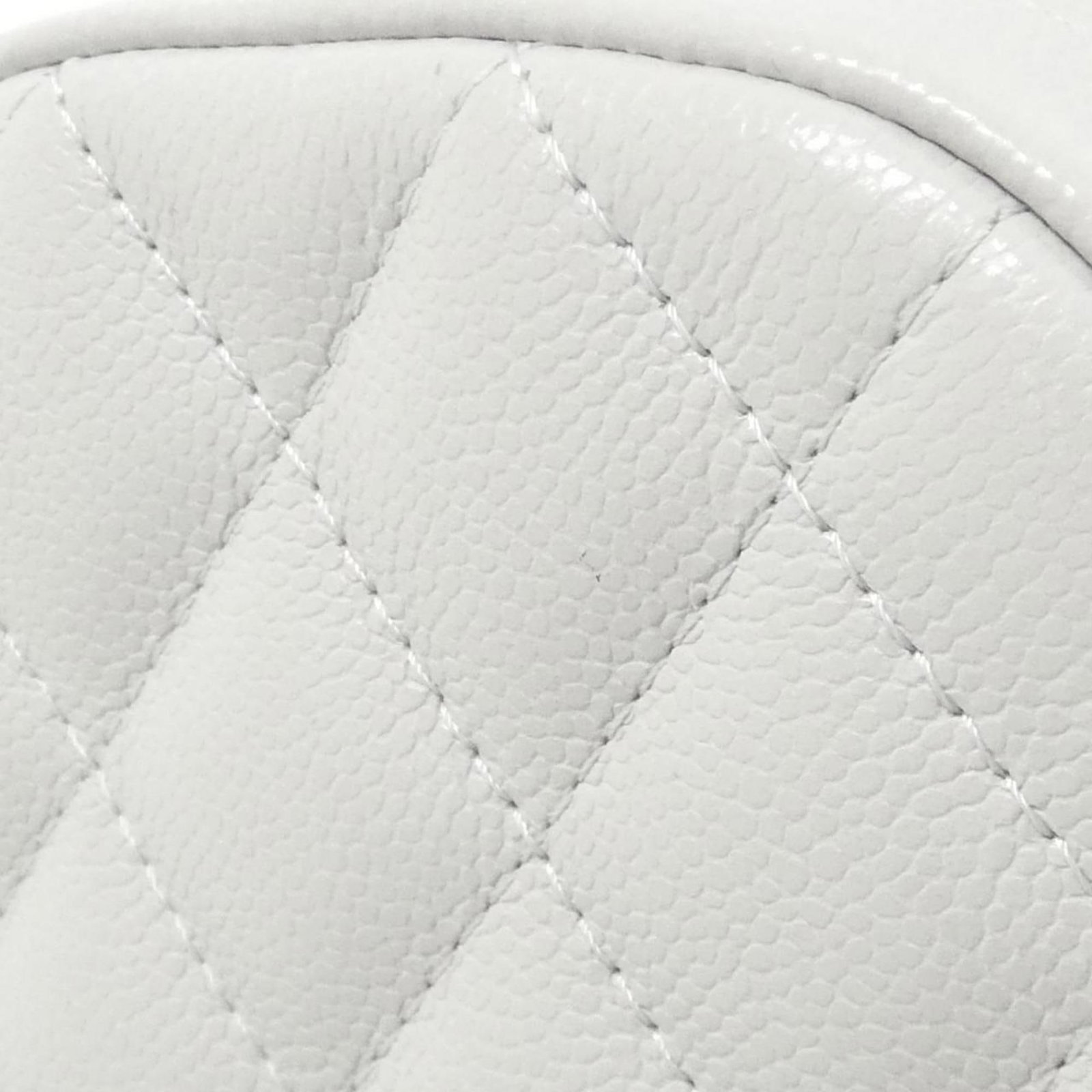 Calfskin Grained Chanel Backpack - 6