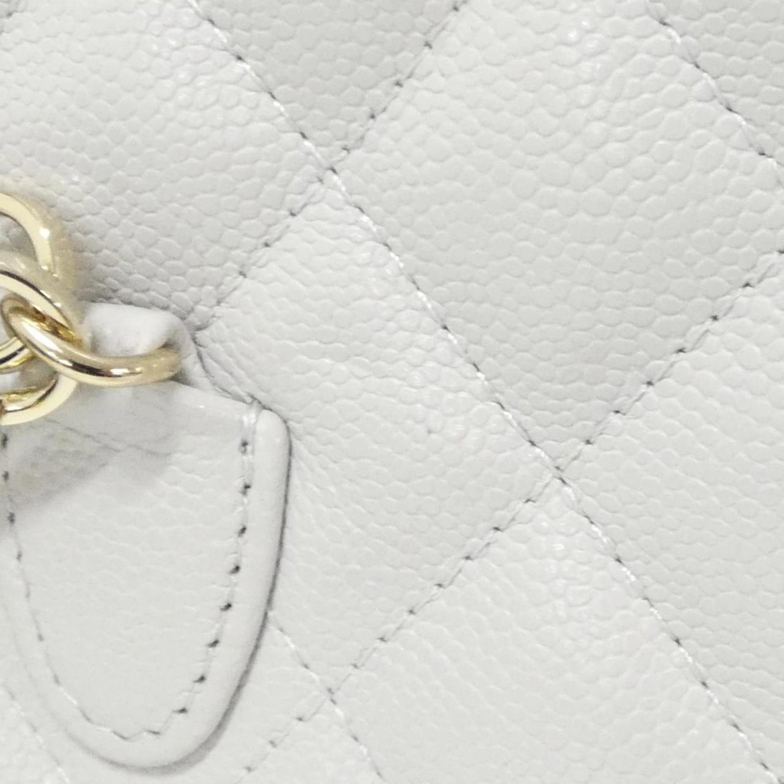 Calfskin Grained Chanel Backpack - 8