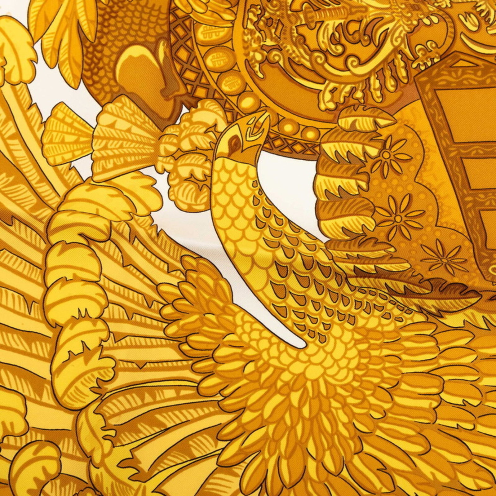 Silk Hermes Scarf - 4