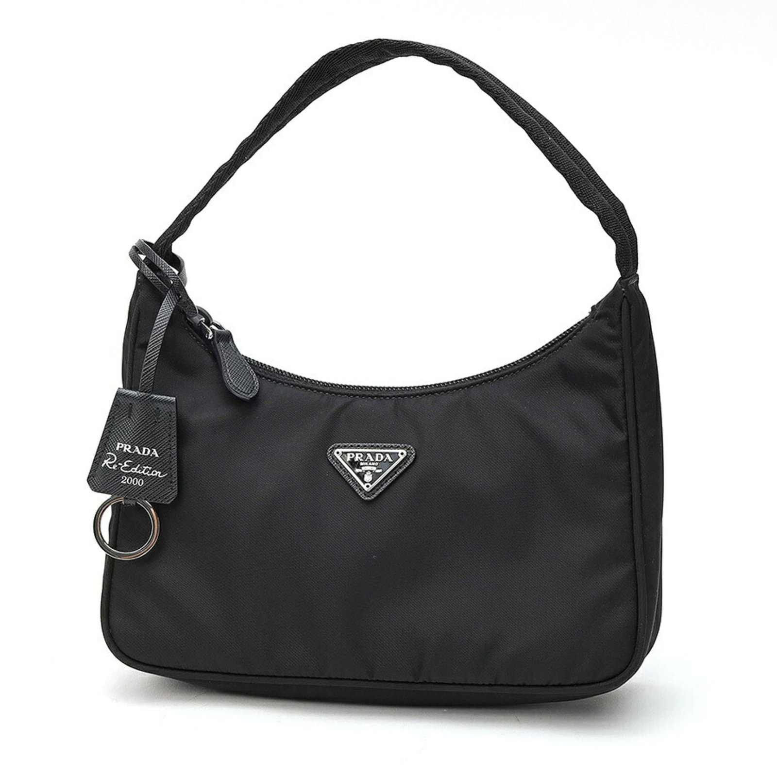 Shoulder Bag Nylon: Shoulder Bag Nylon Item Specifics: Brand: Prada Country of Origin: Italy Type: Shoulder bag Material: Nylon Color: Black Gender: Women Size (HxWxD): 17cm x 22cm x 6cm / 6.69'' x 8.66'' x 2.36'' Produc