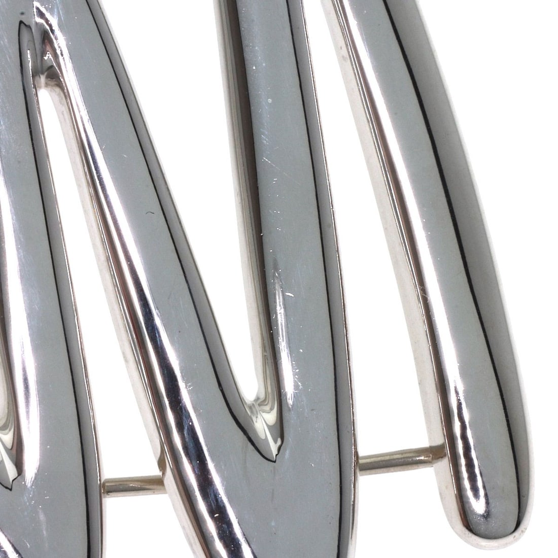 Tiffany Co Scribble Silver Brooch - 5